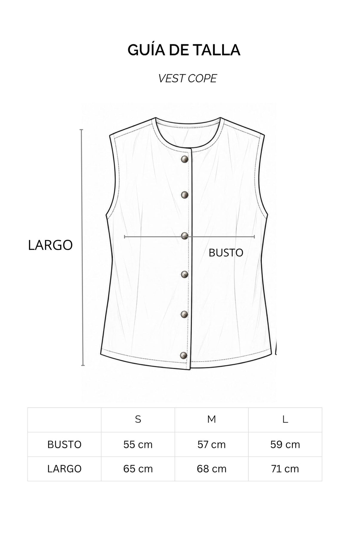 Vest Cope · Pistacho