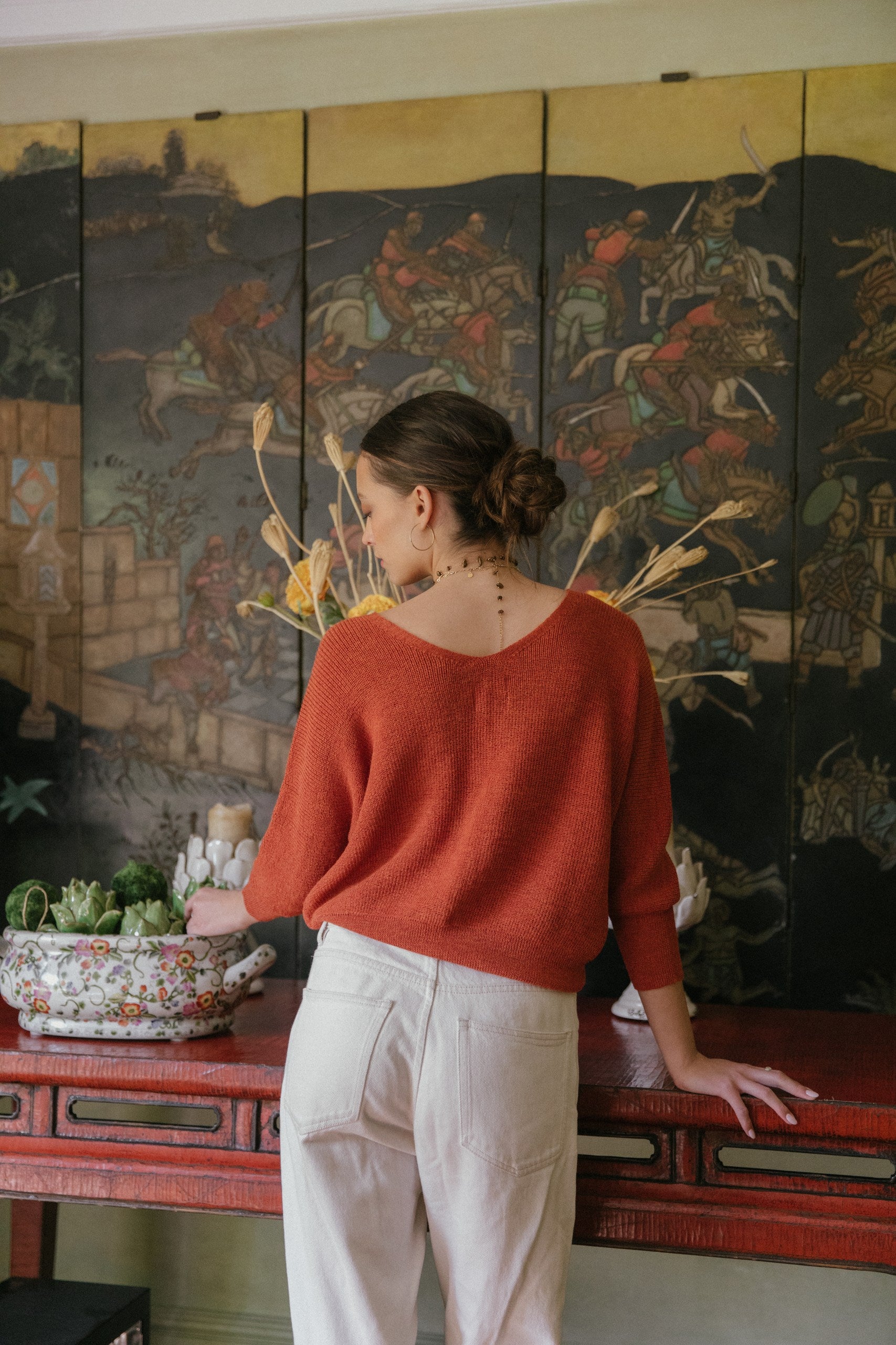 Cardigan Merly · Ladrillo