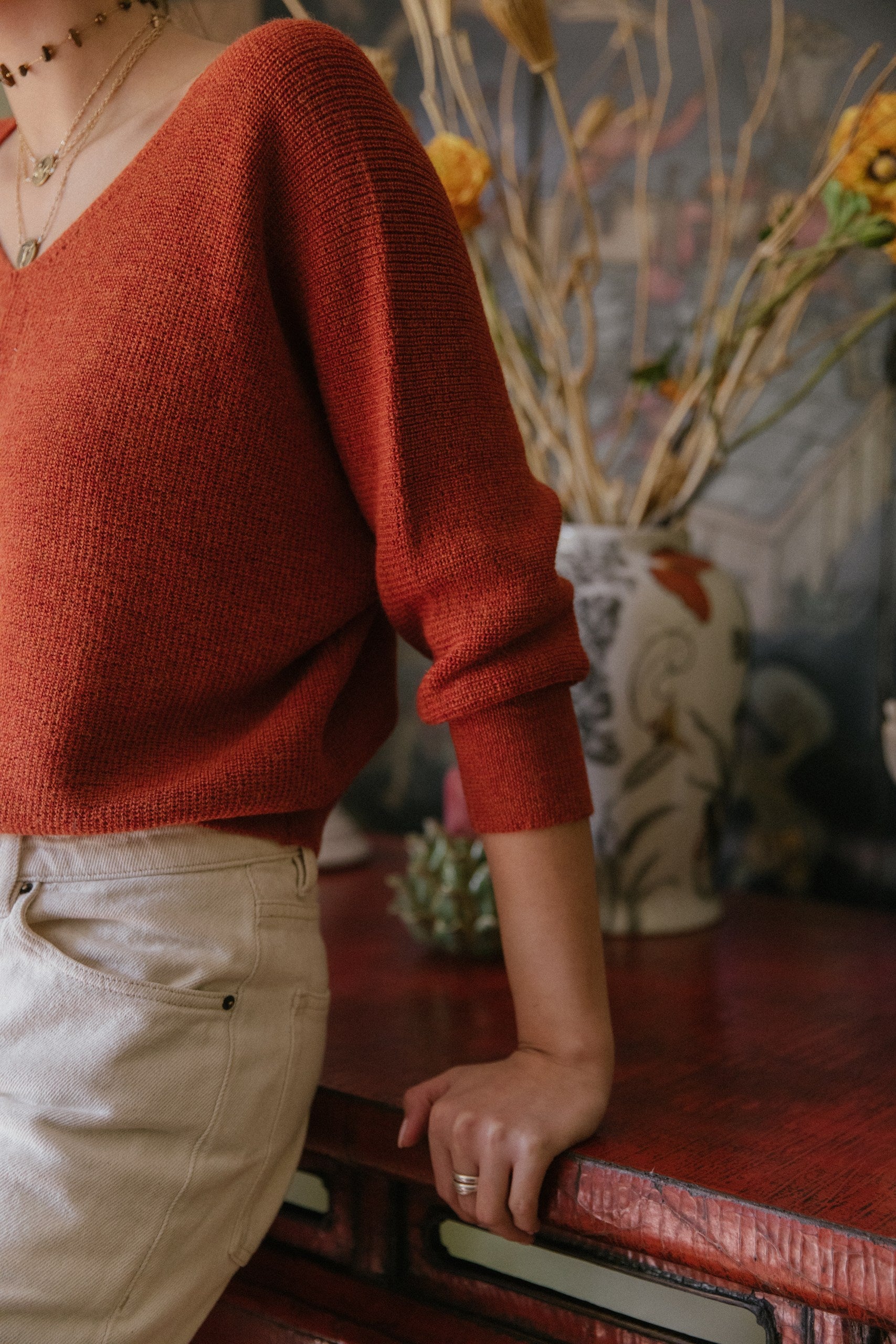 Cardigan Merly · Ladrillo