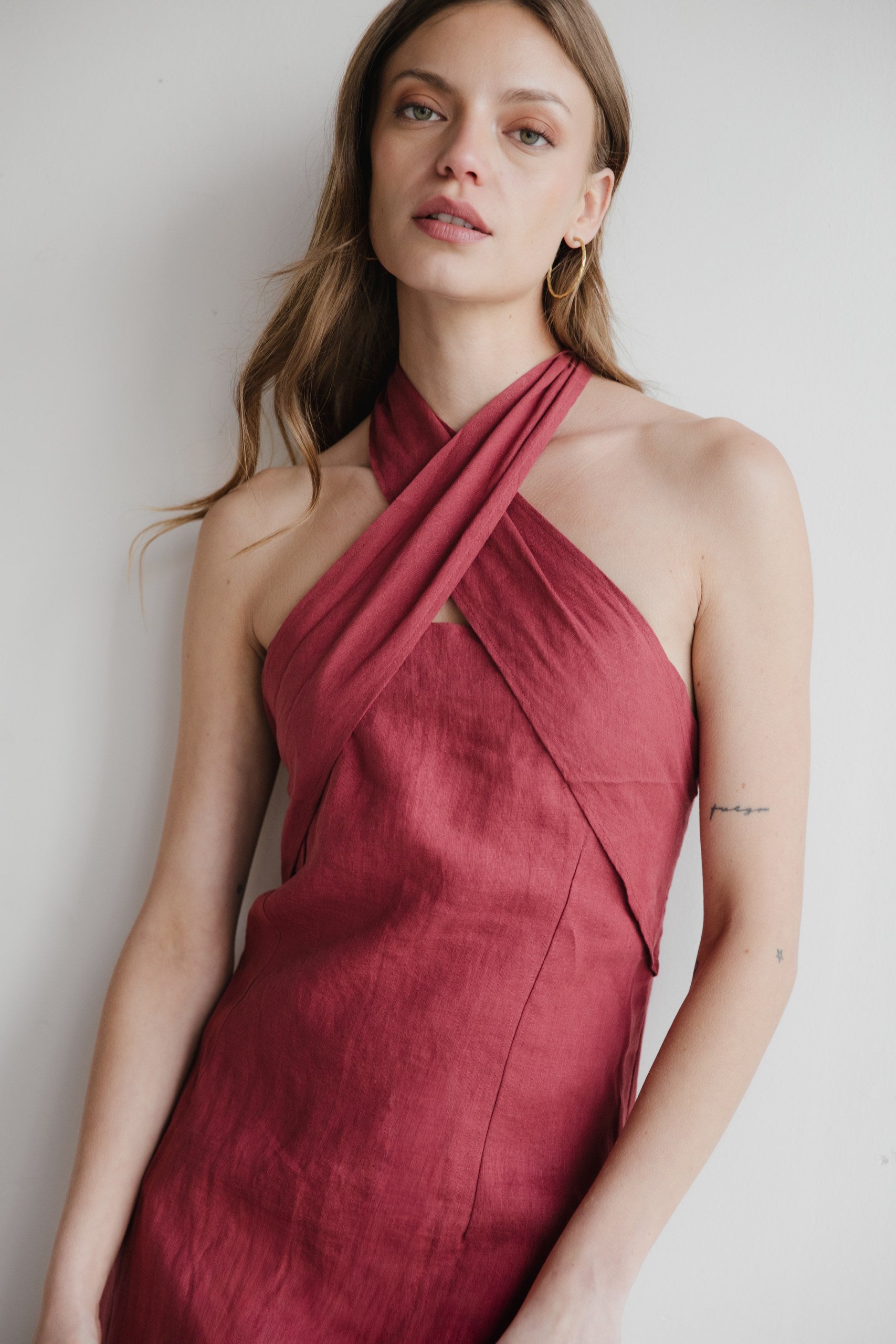 Mini Vestido Rio · Cherry