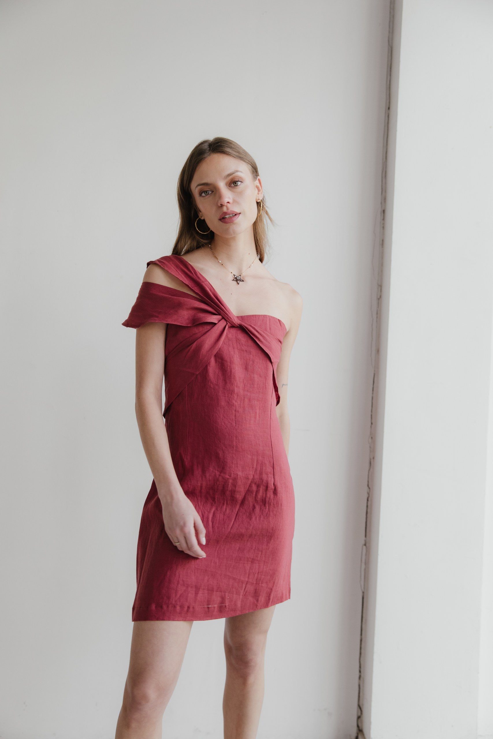 Mini Vestido Rio  · Cherry