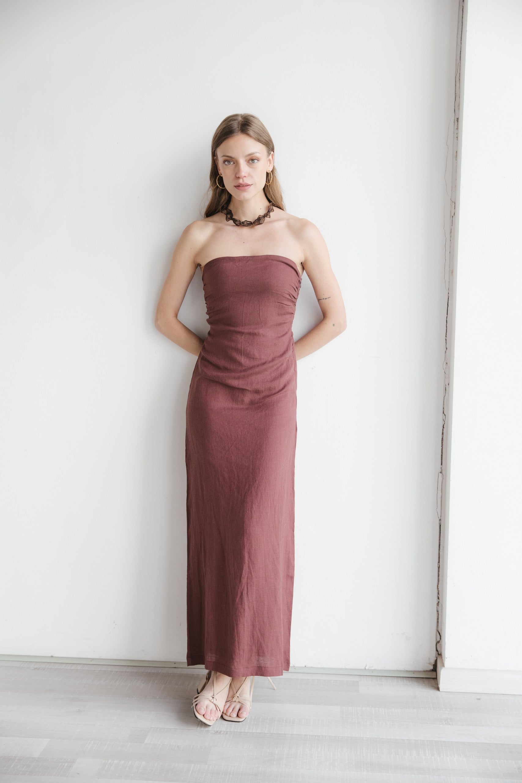 Vestido Perth  · Vino