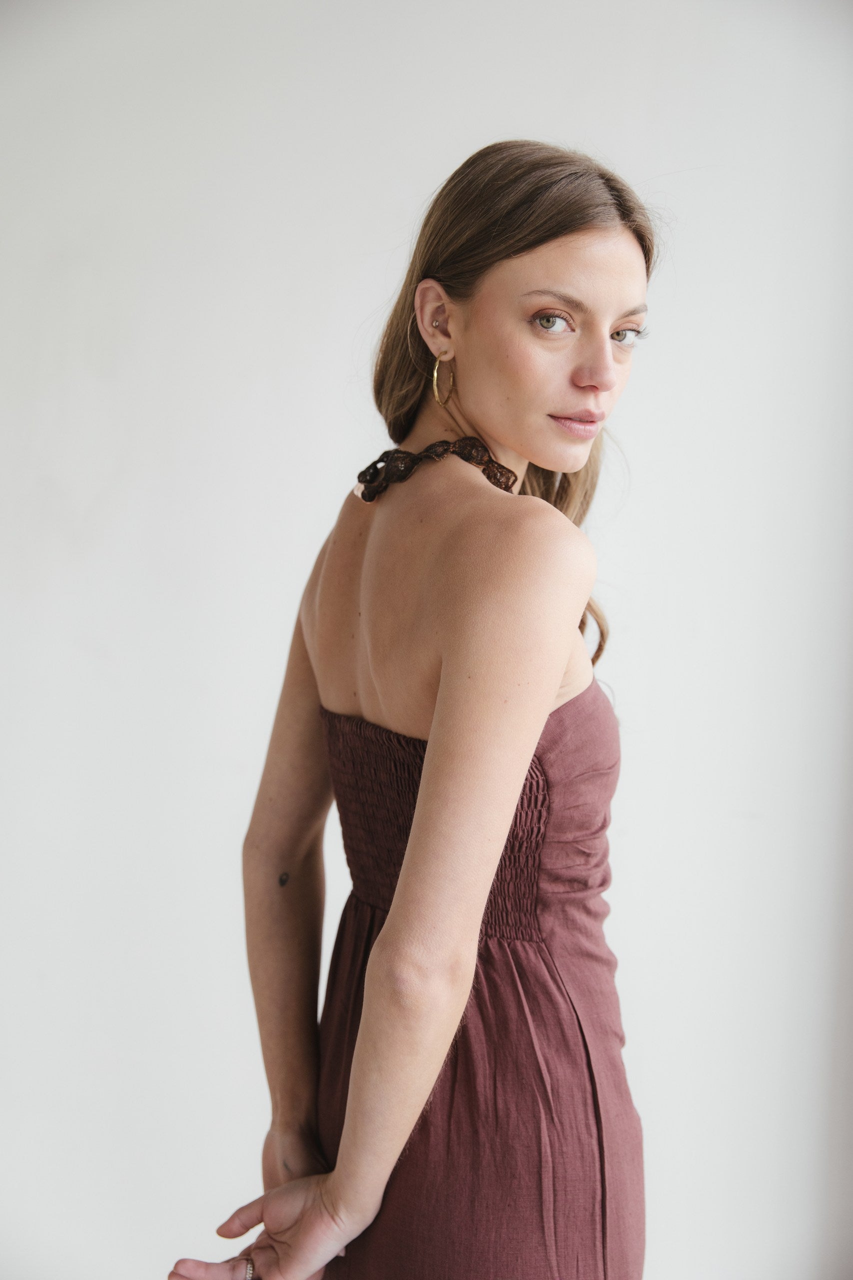 Vestido Perth  · Vino