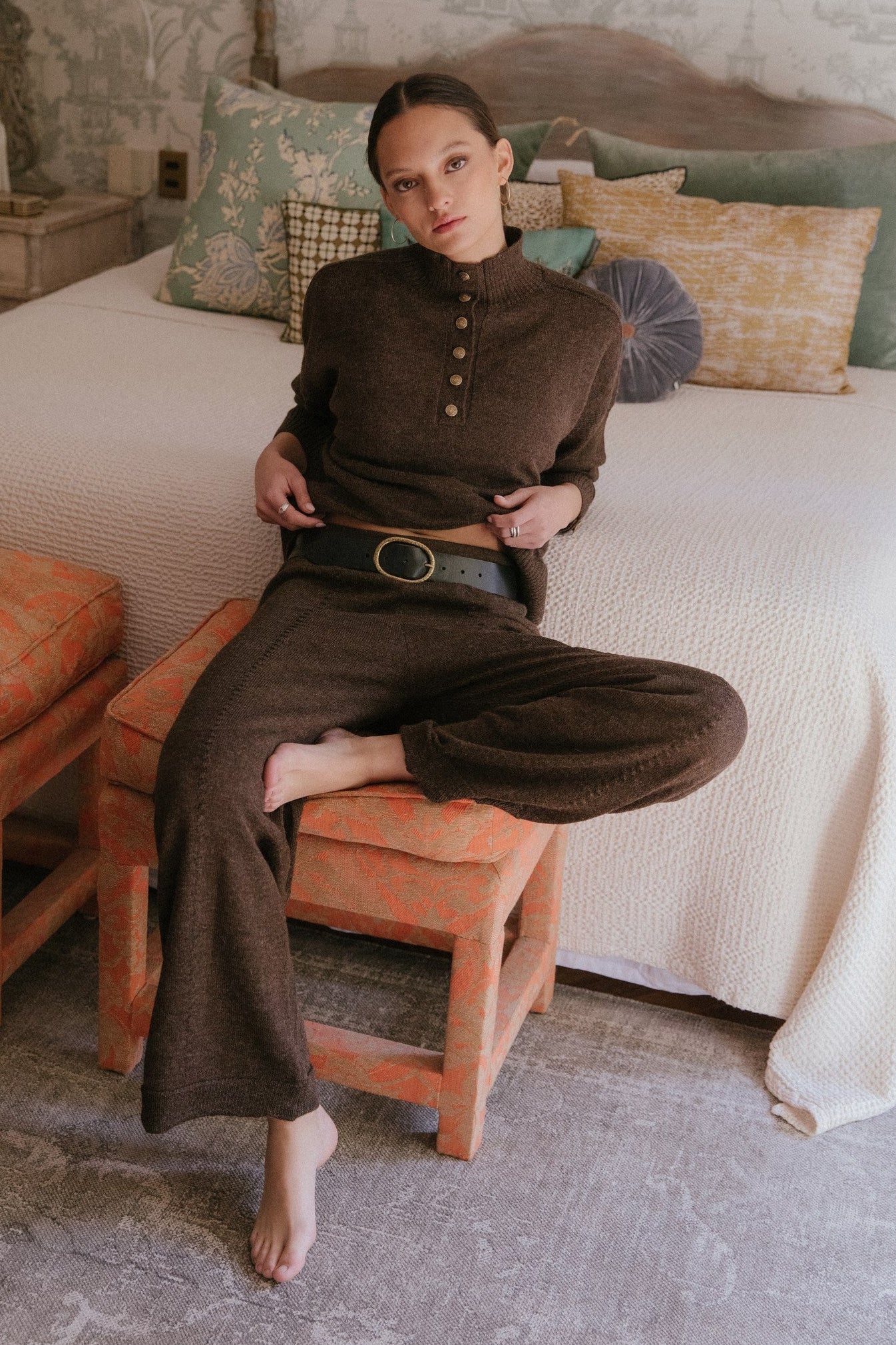 Pantalon Viena · Chocolate