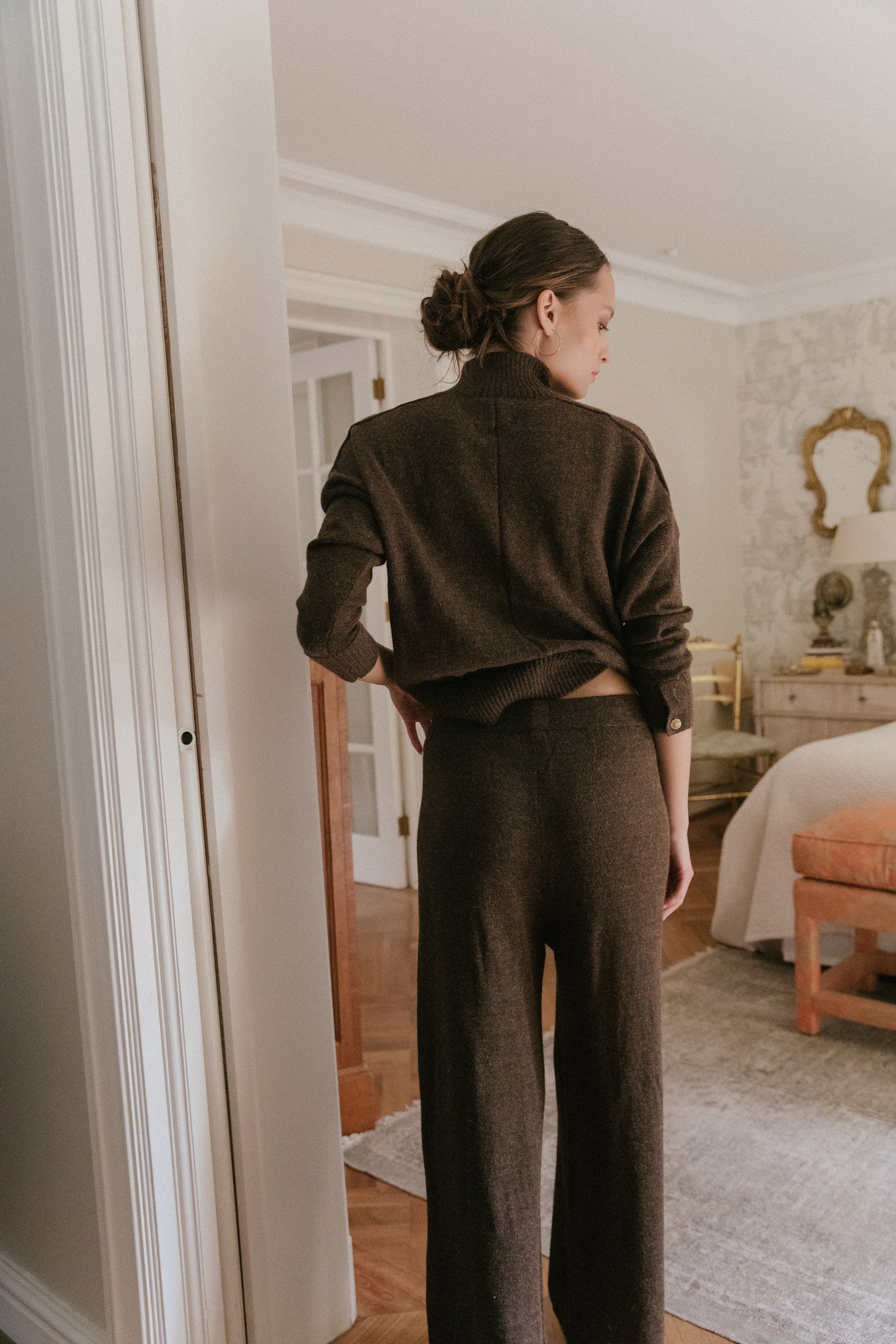 Pantalon Viena · Chocolate