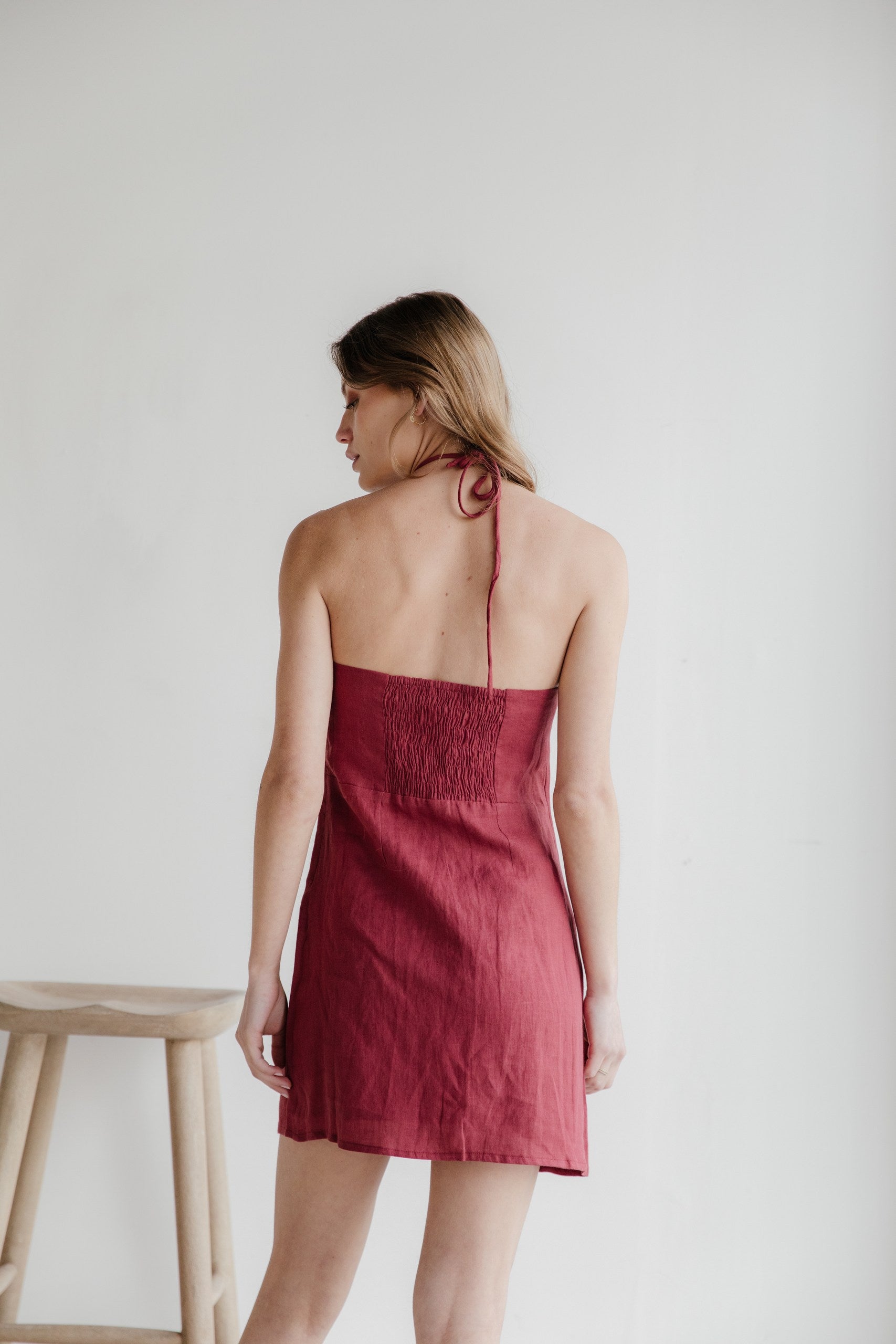 Mini Vestido Lily · Cherry