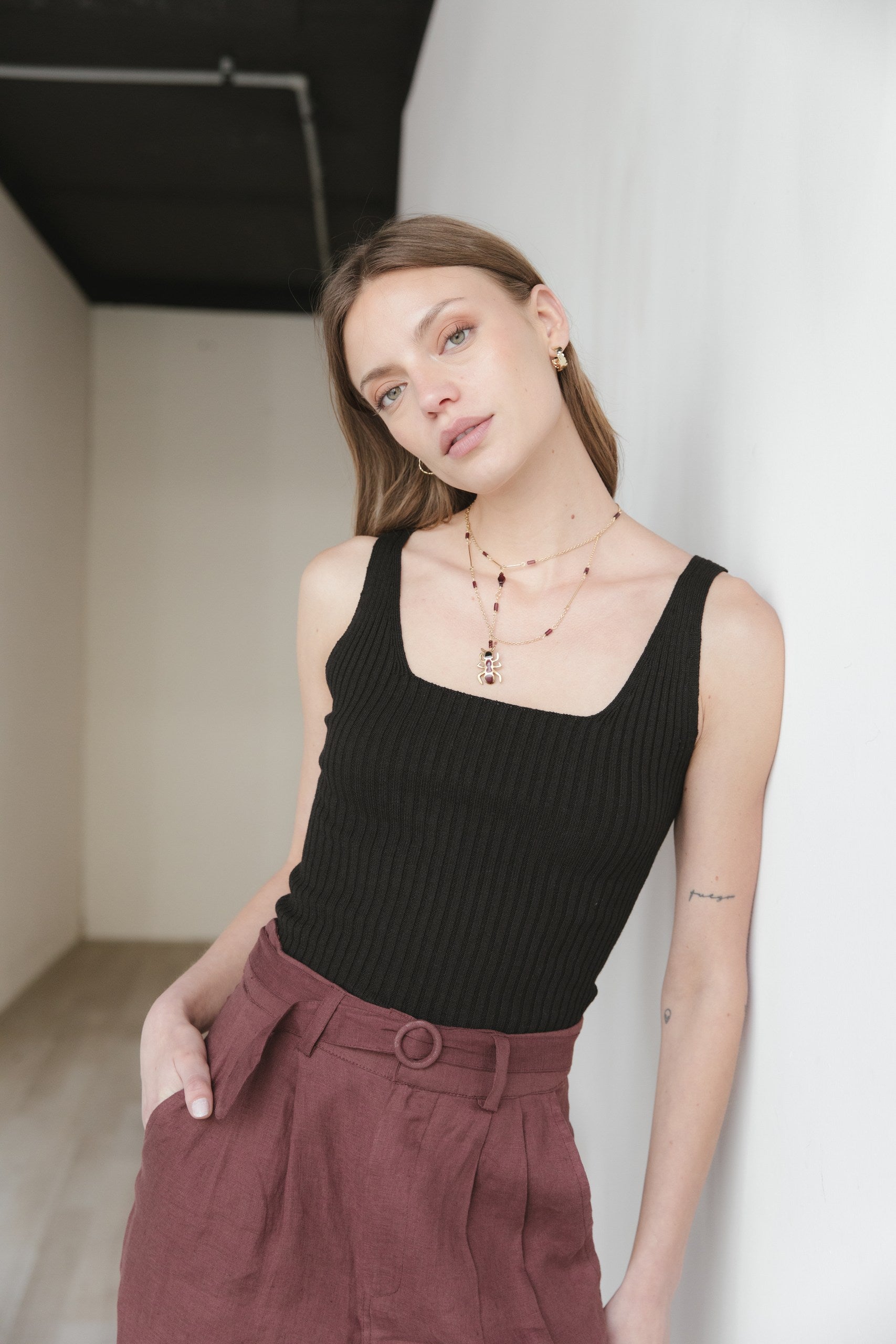 Top Quad · Negro