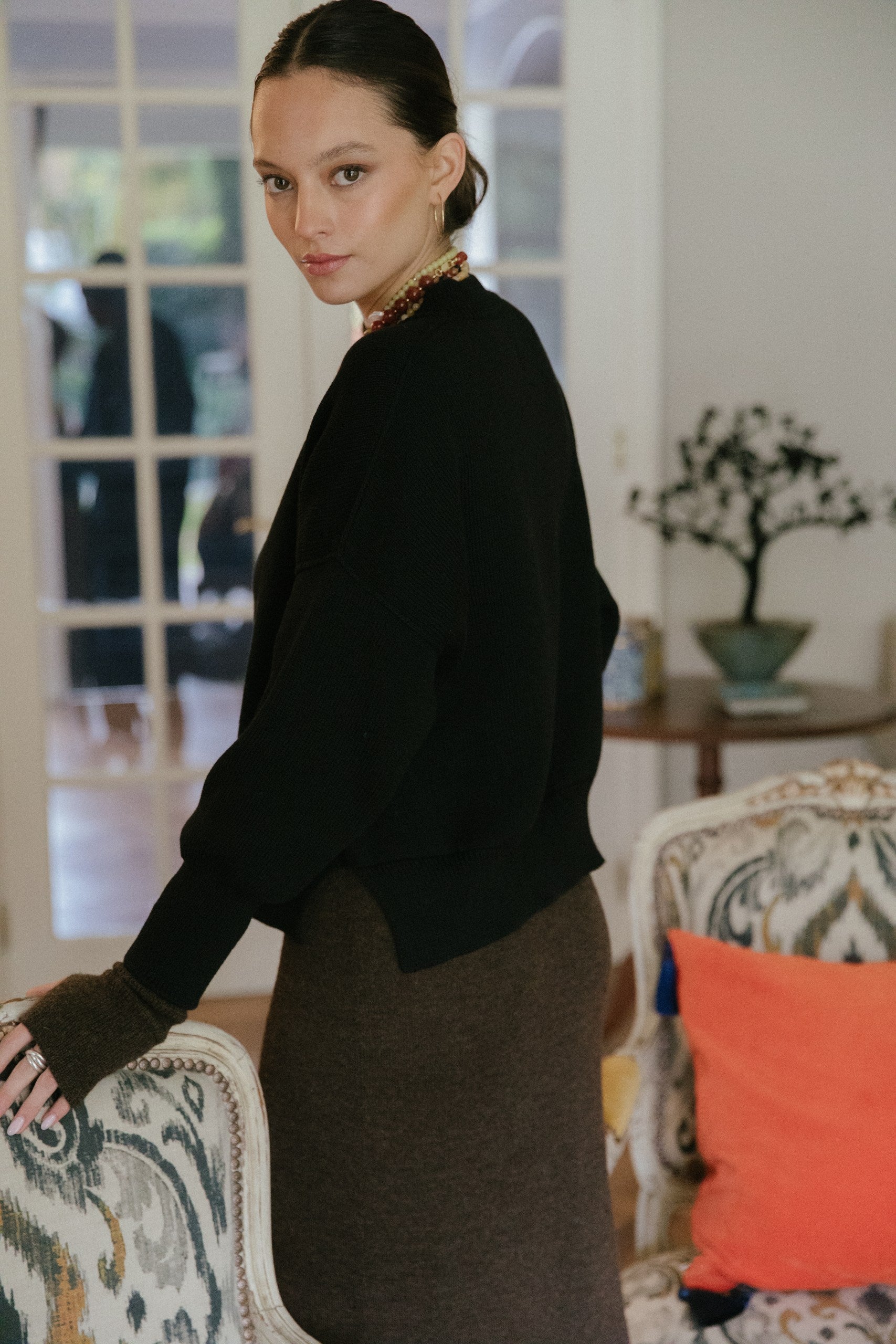 Mini Tejido Cozy · Negro