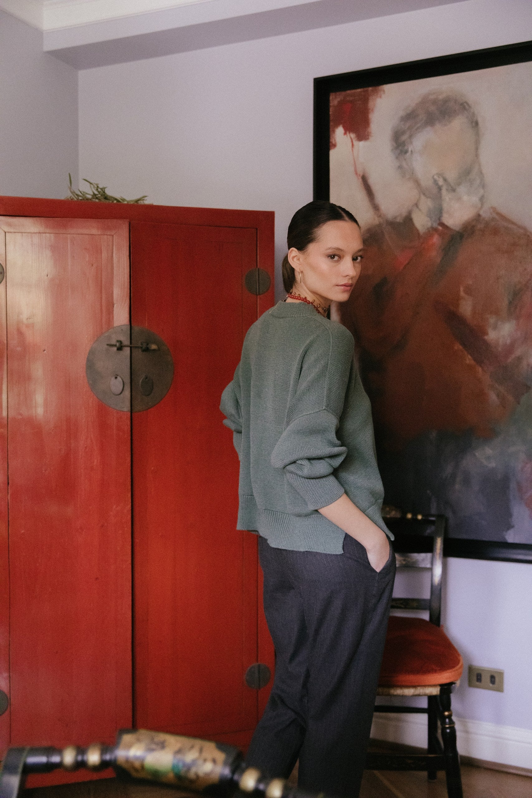 Mini Tejido Cozy · Verde