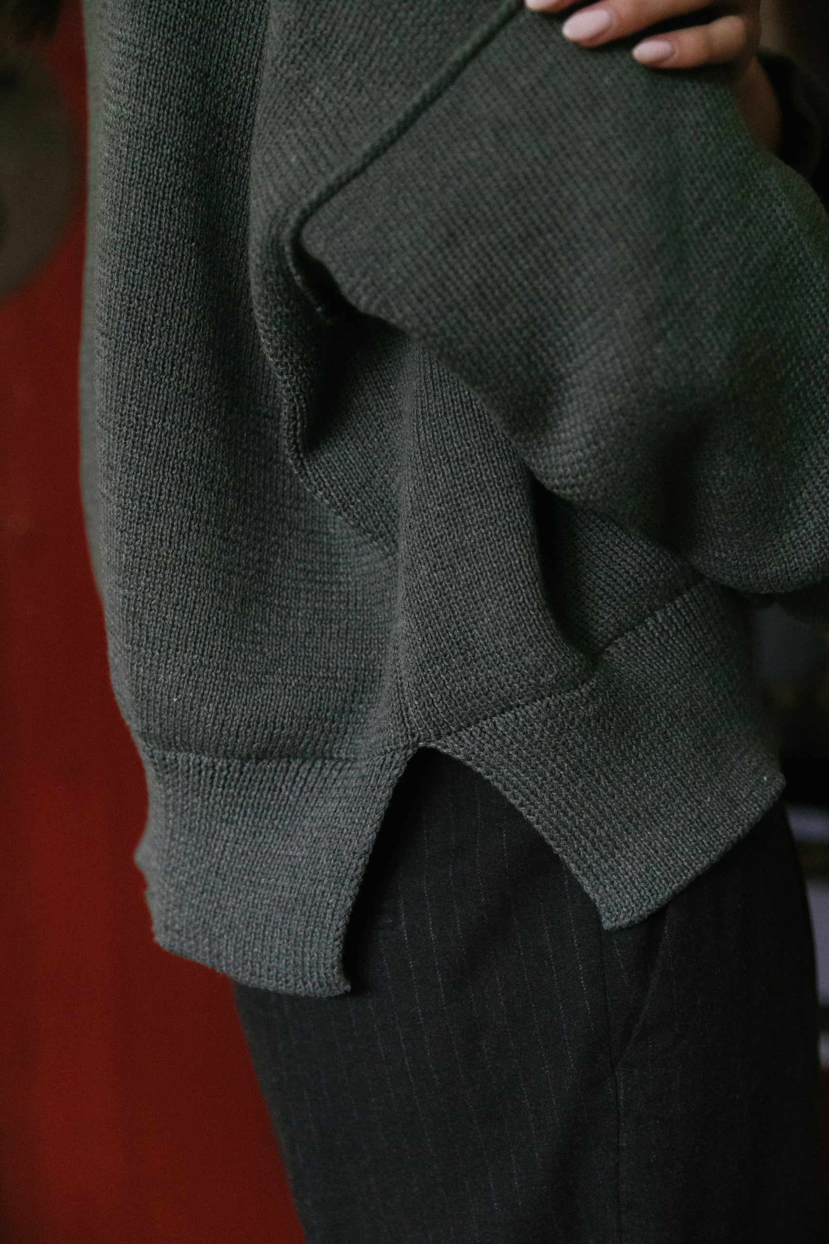 Mini Tejido Cozy · Verde