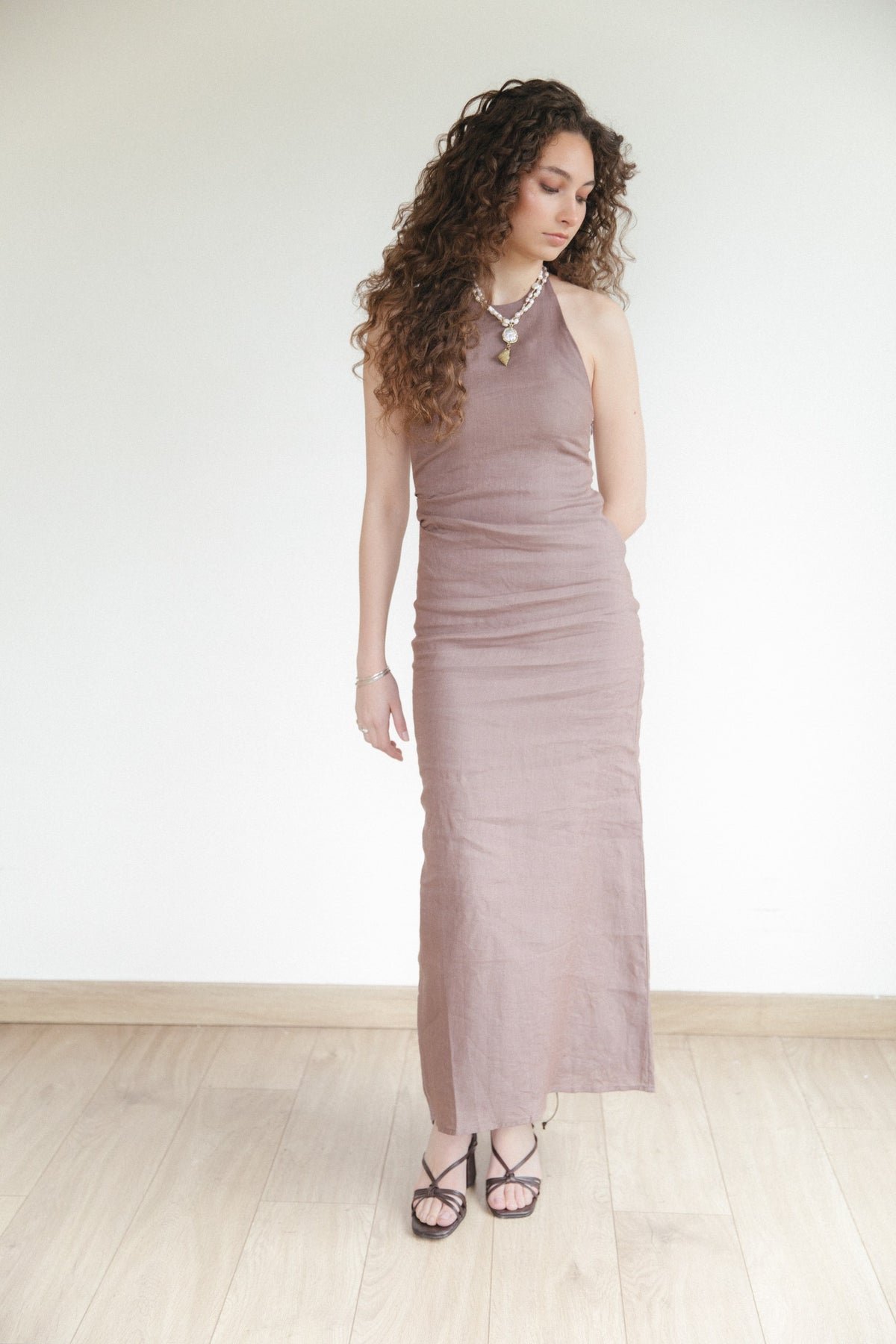 Vestido Hals · Malva