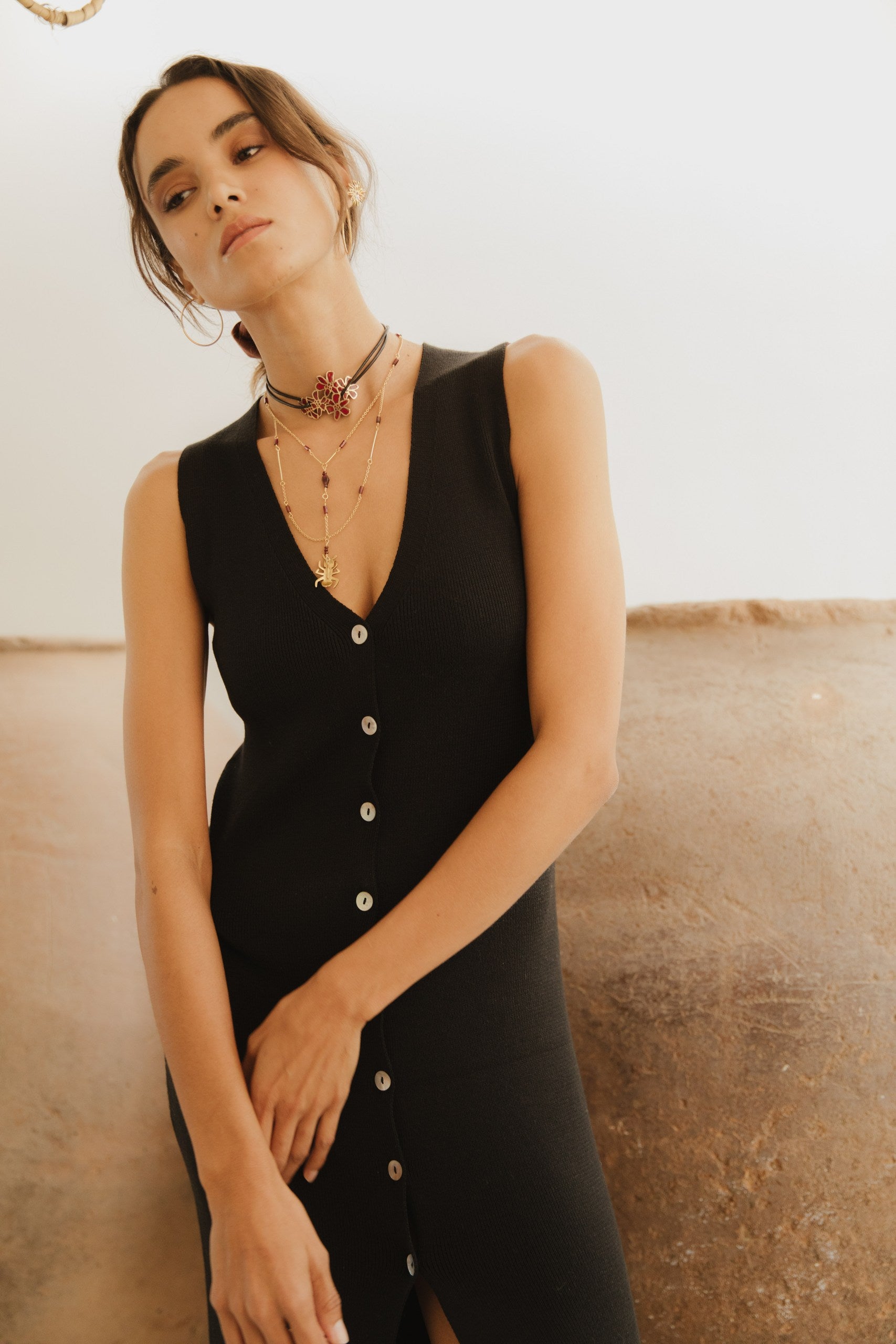 Vestido Vera · Negro