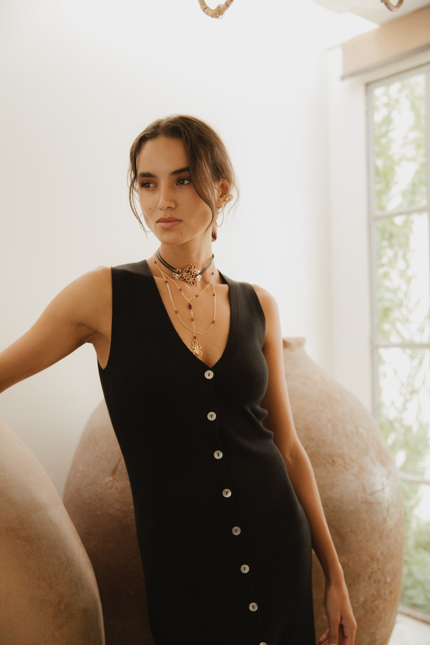 Vestido Vera · Negro