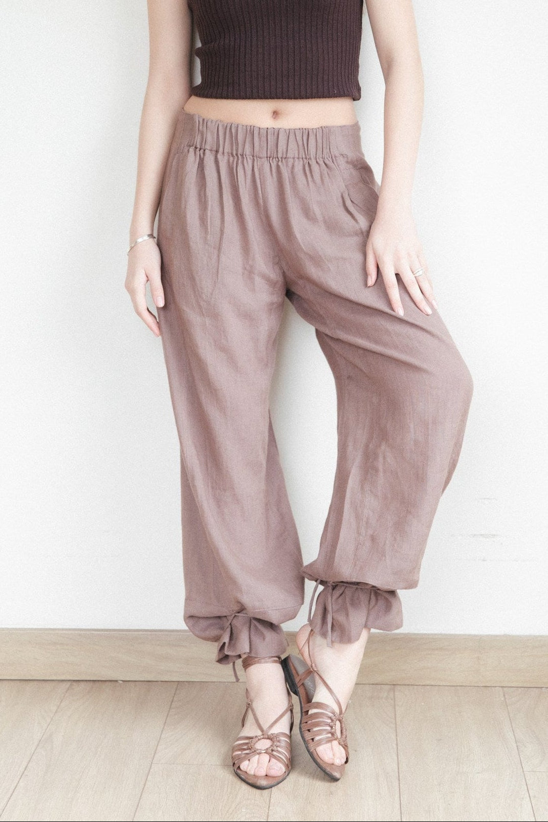 Pantalón Ela · Malva