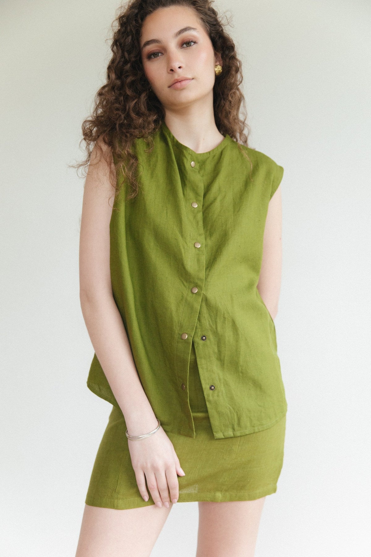 Vest Cope · Pistacho