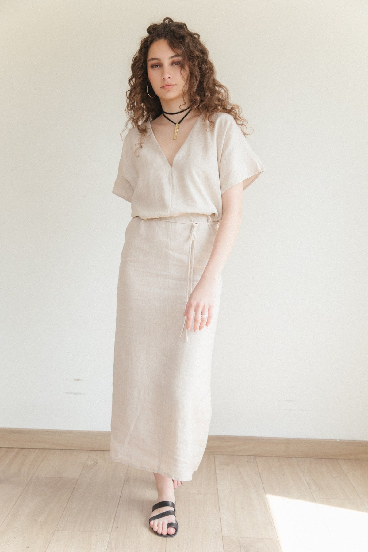 Vestido Kus · Nude