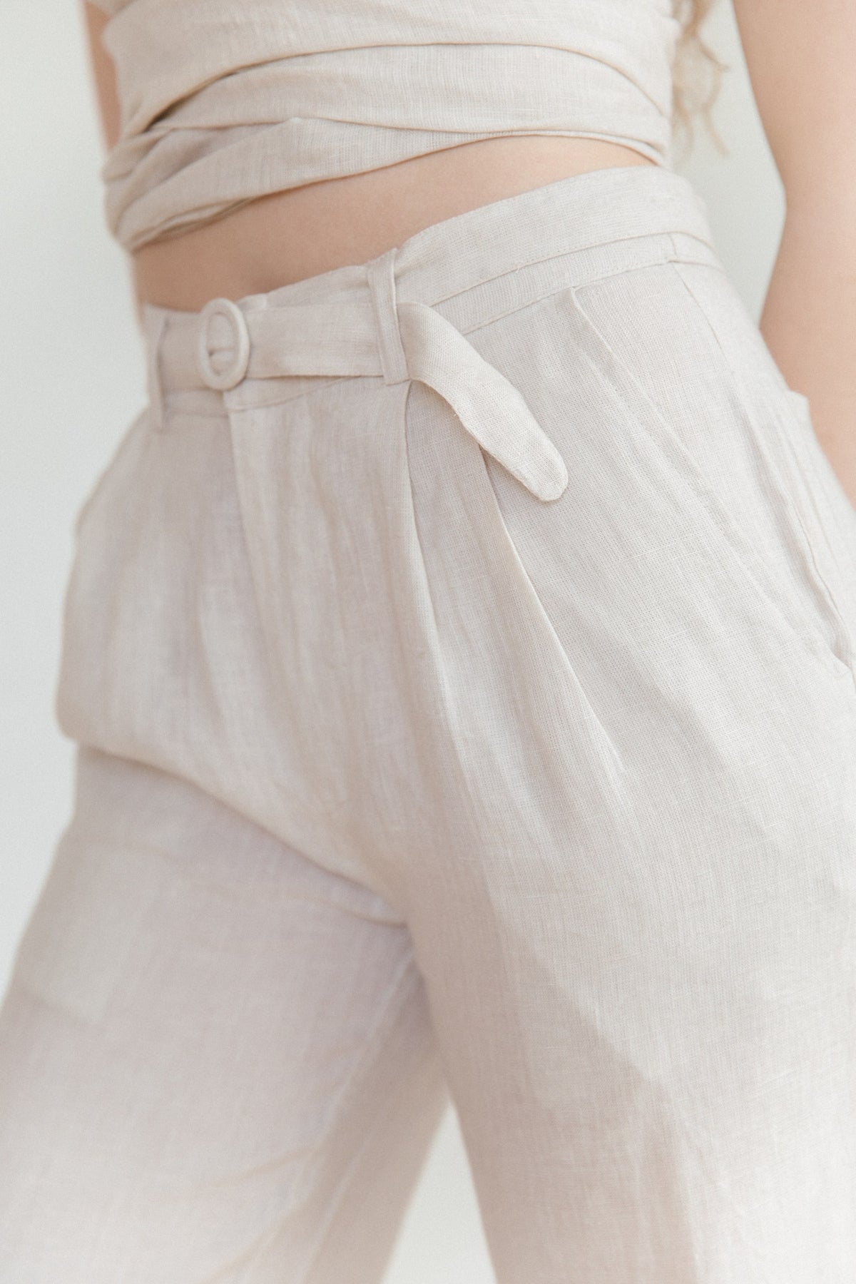 Pantalón Bex · Nude