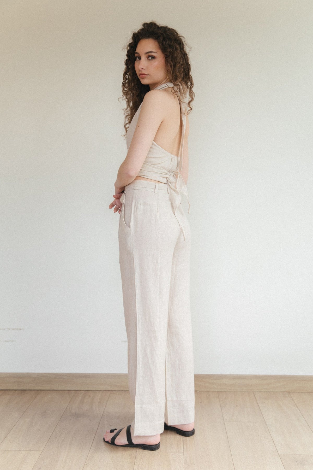 Pantalón Bex · Nude