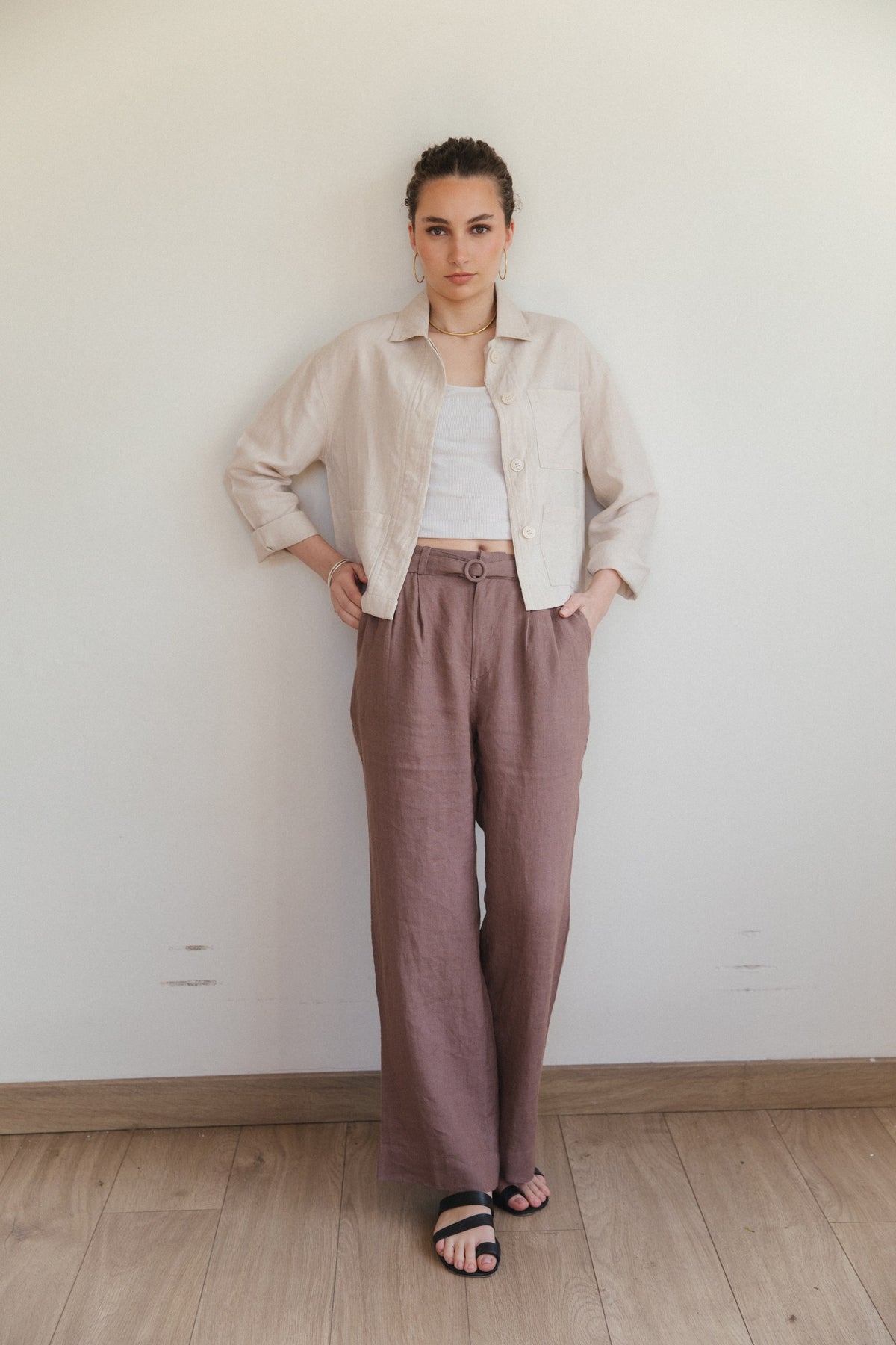 Chaqueta Masi · Nude
