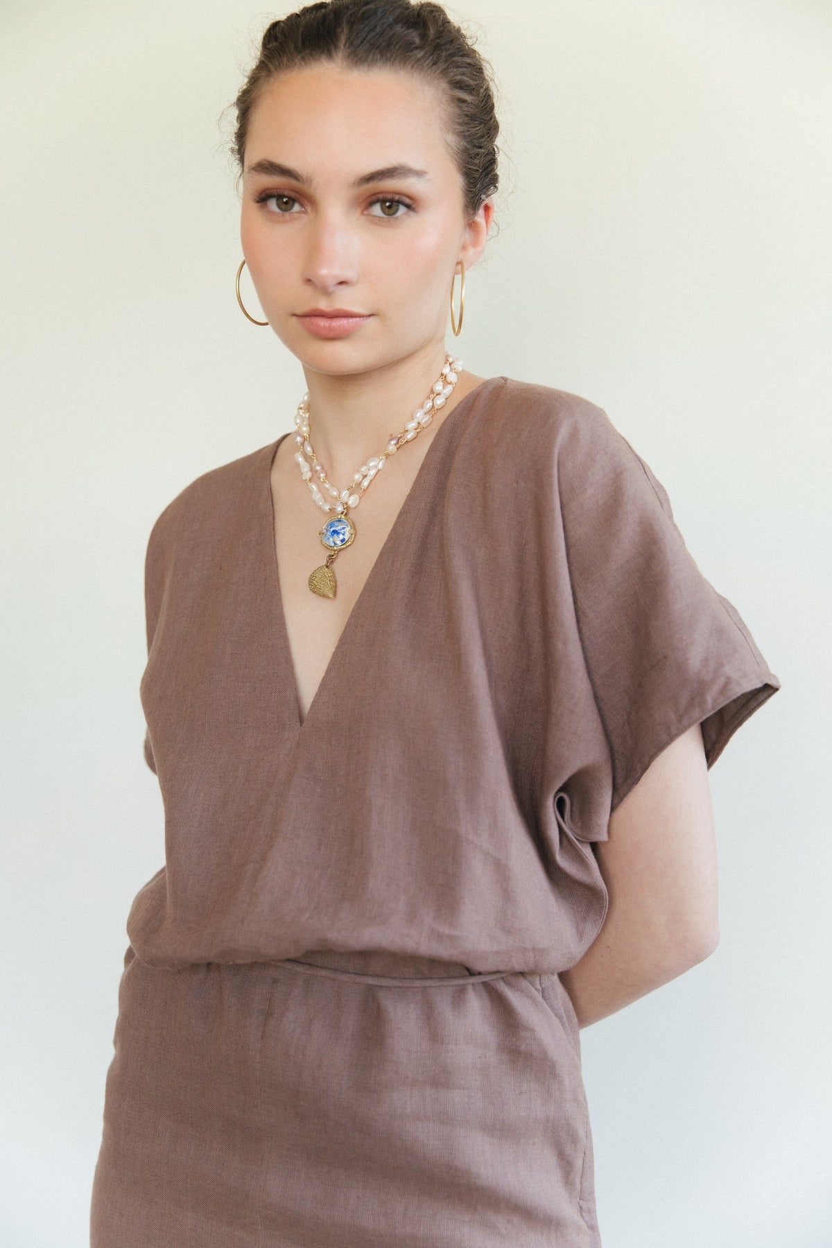 Vestido Kus · Malva