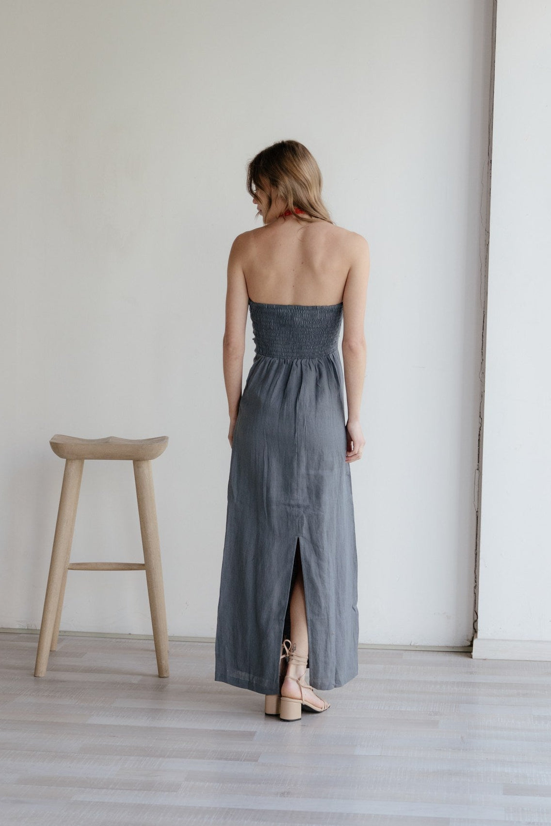 Vestido Perth  · Pizarra