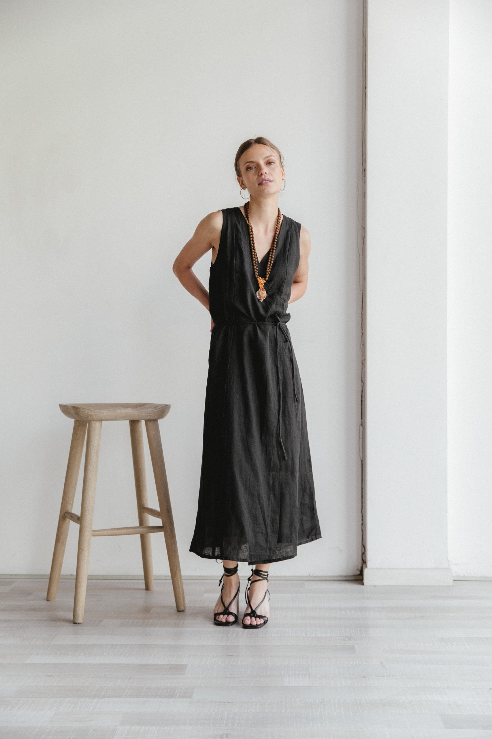 Maxi Vestido Noosa · Negro