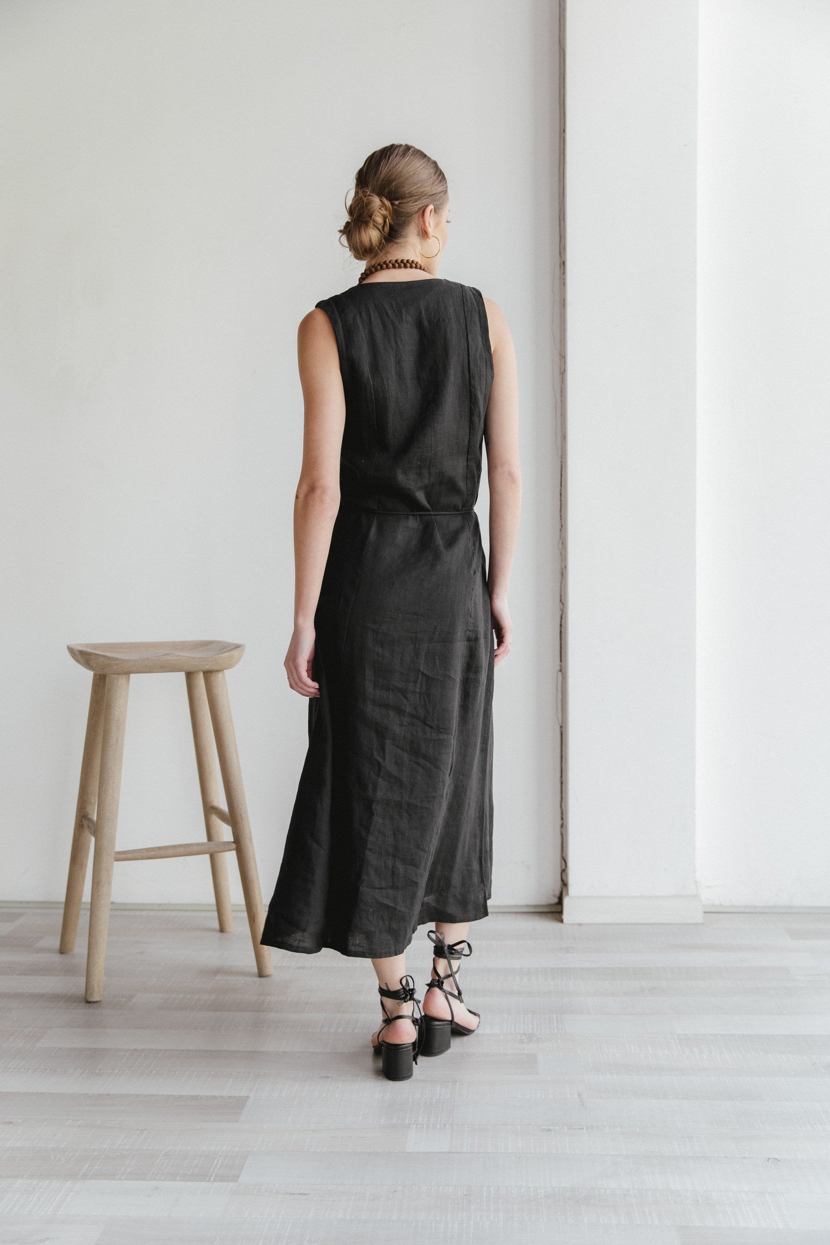 Maxi Vestido Noosa  · Negro