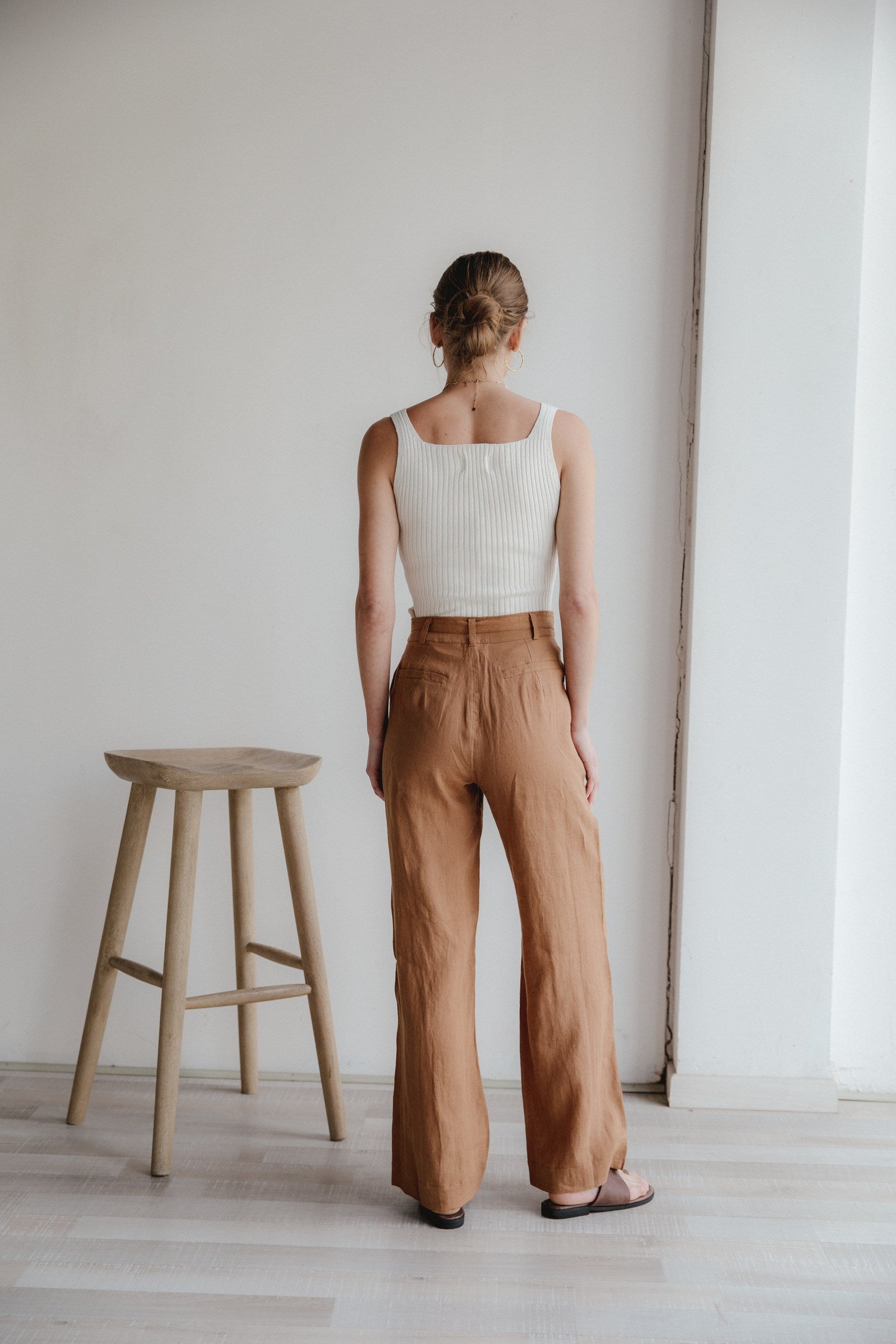 Pantalón Bex · Toffee