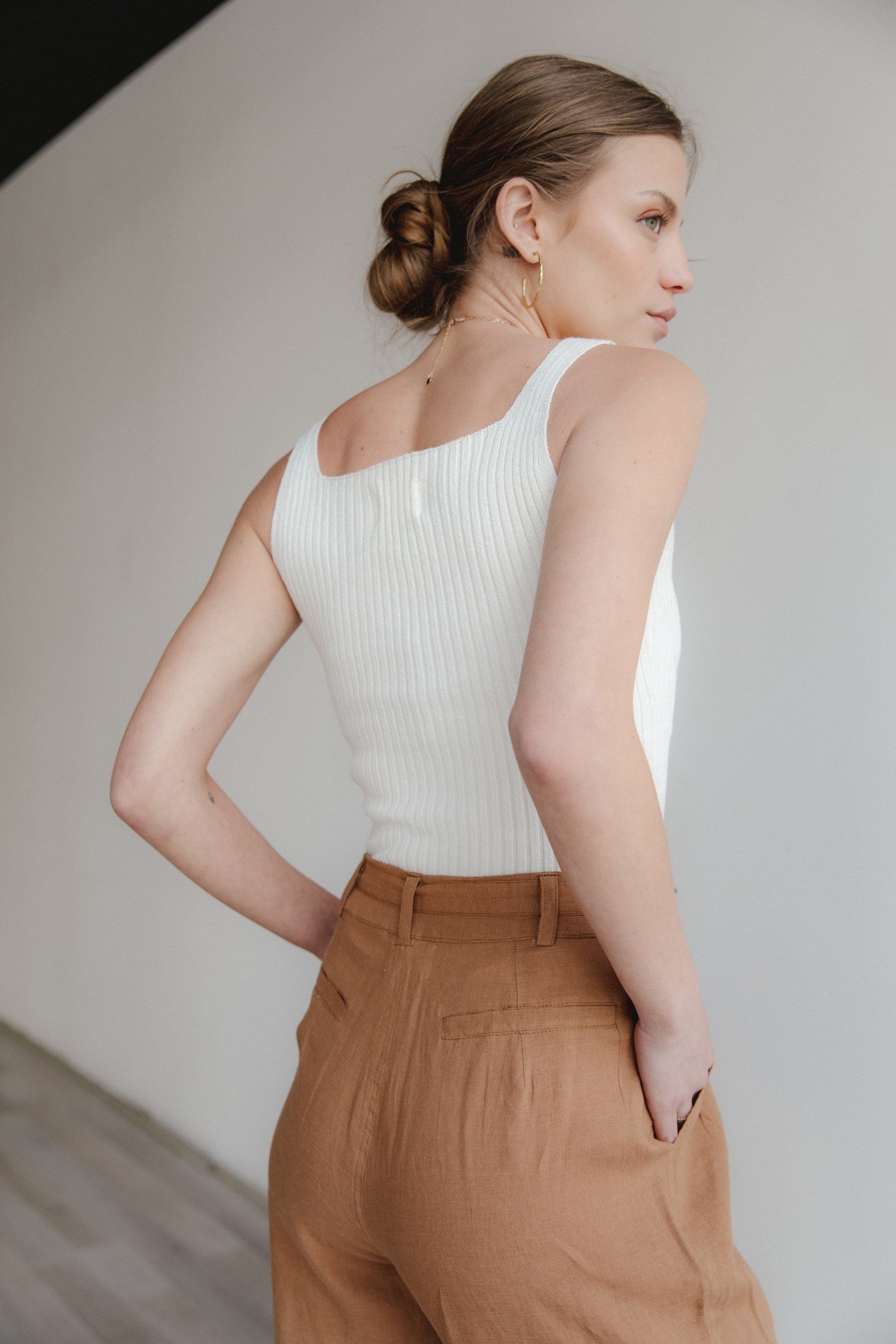 Pantalón Bex · Toffee