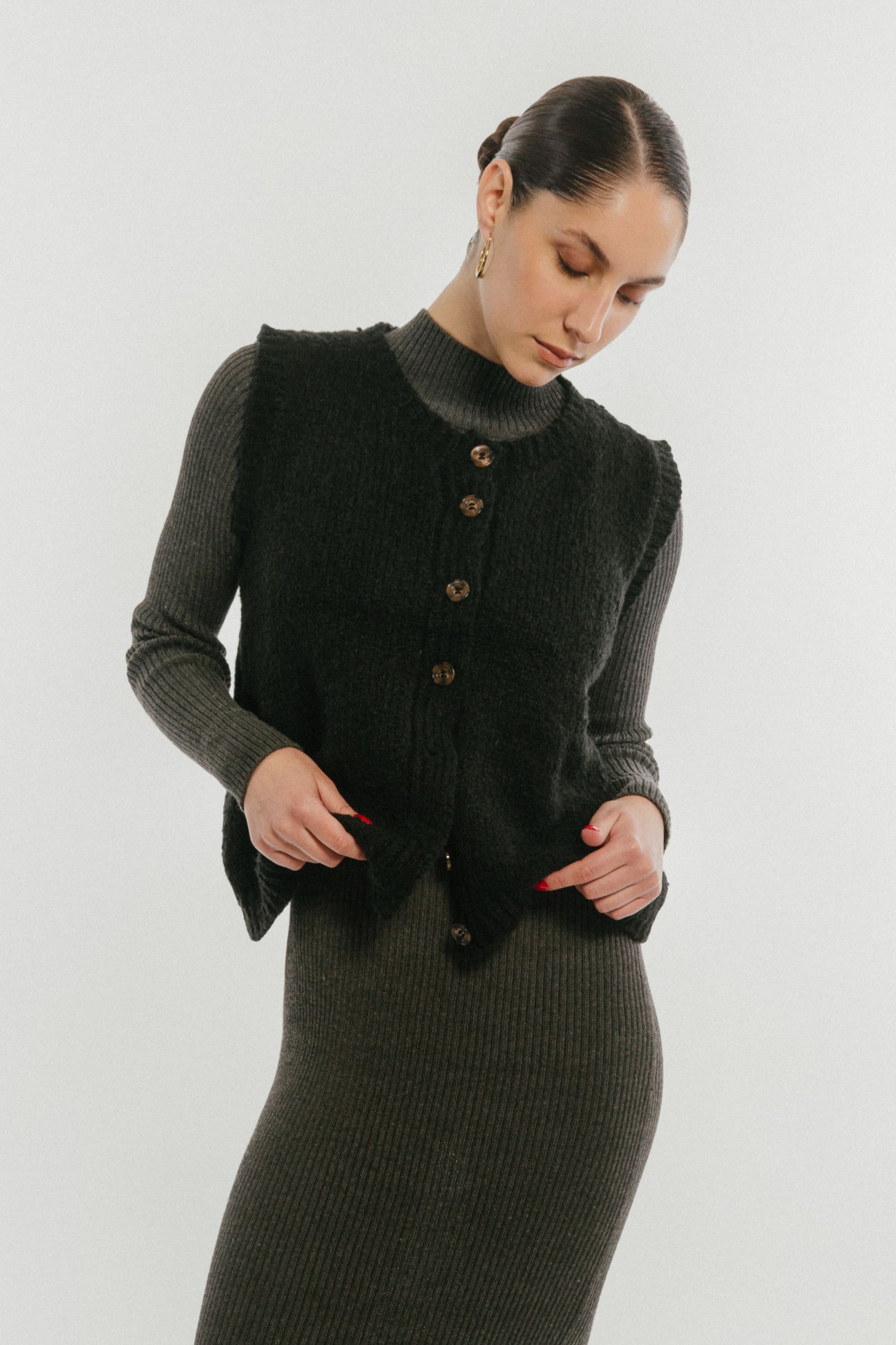 Vestido Linz · Gris Marengo