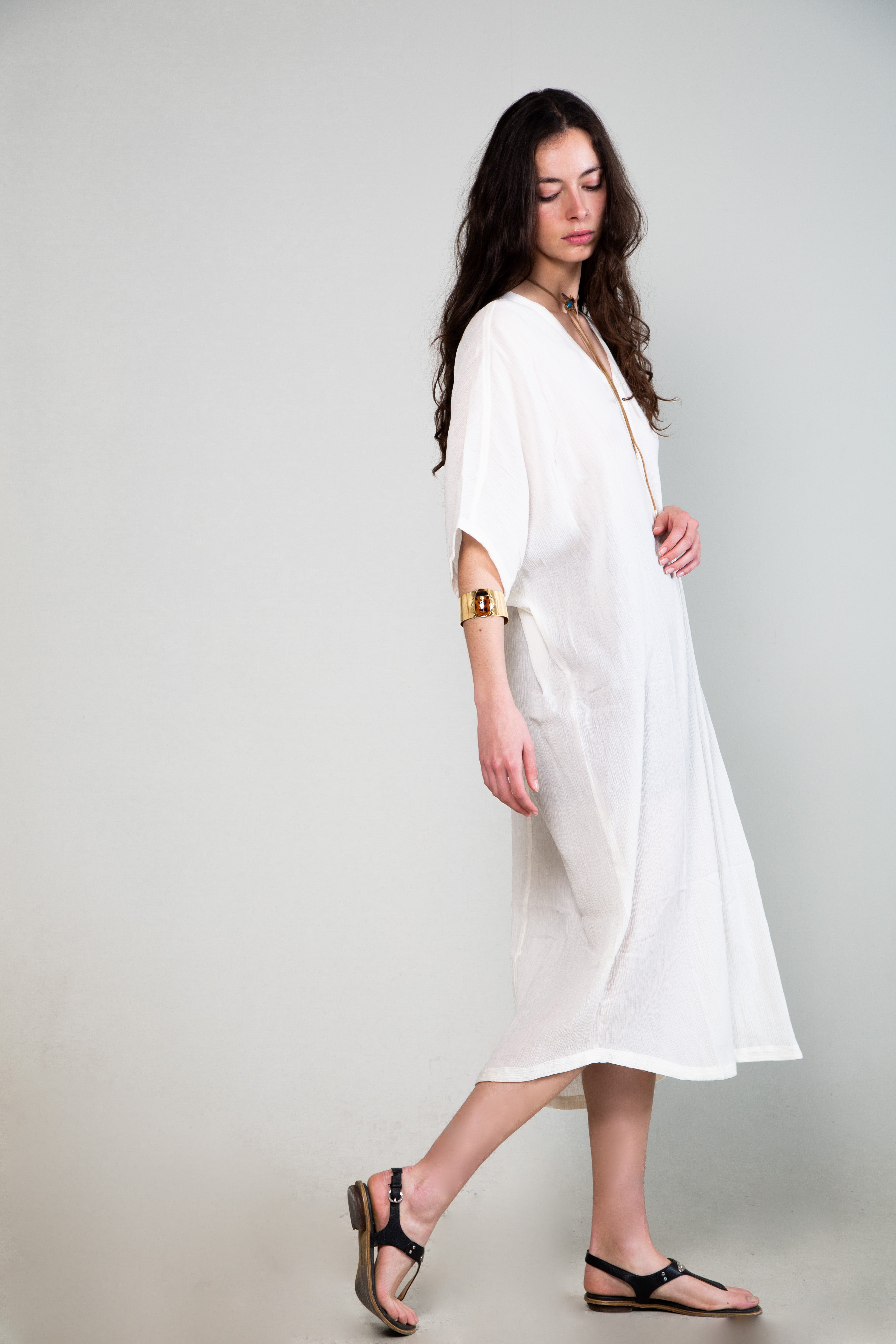 Vestido Uluru · Crudo