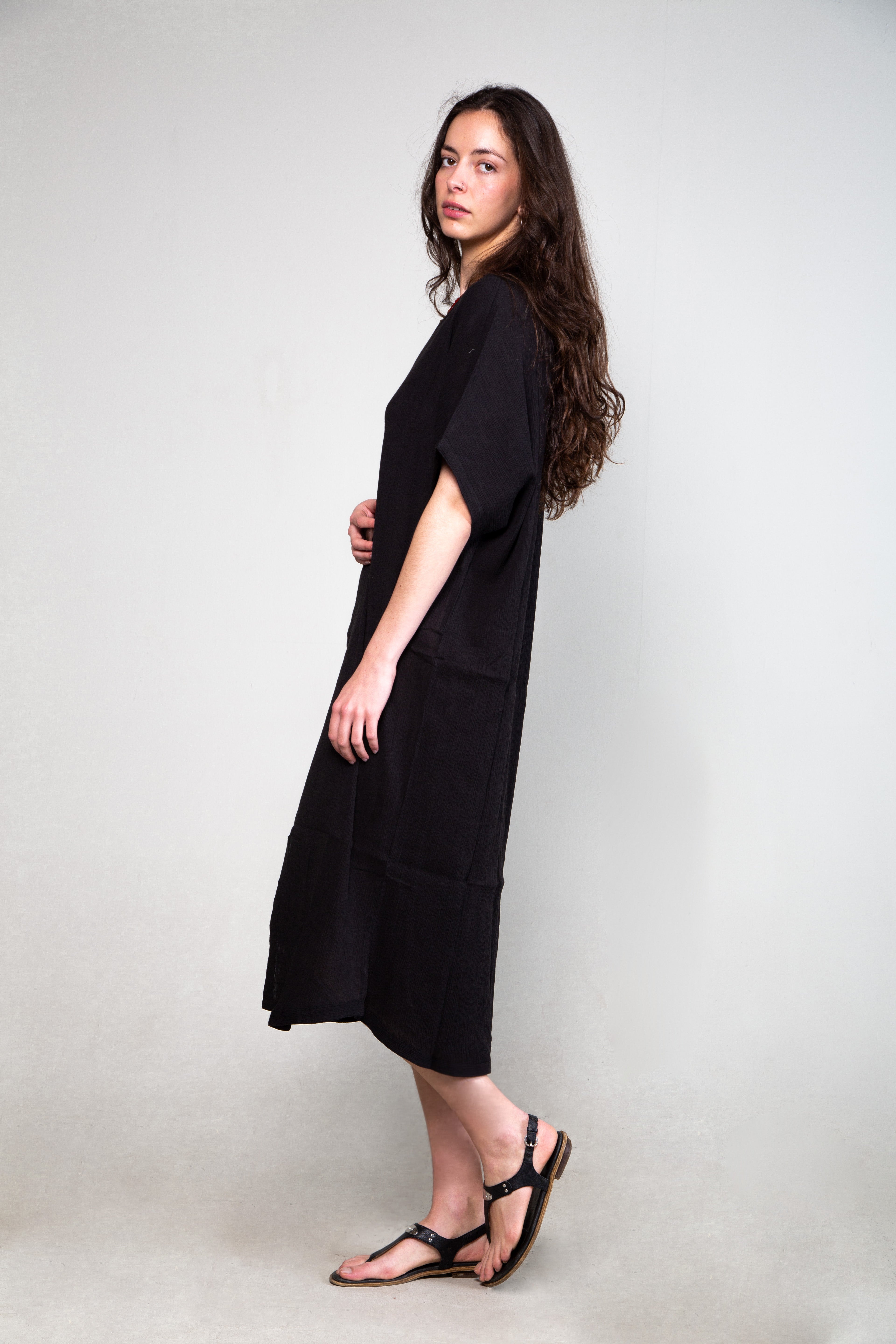 Vestido Uluru · Negro