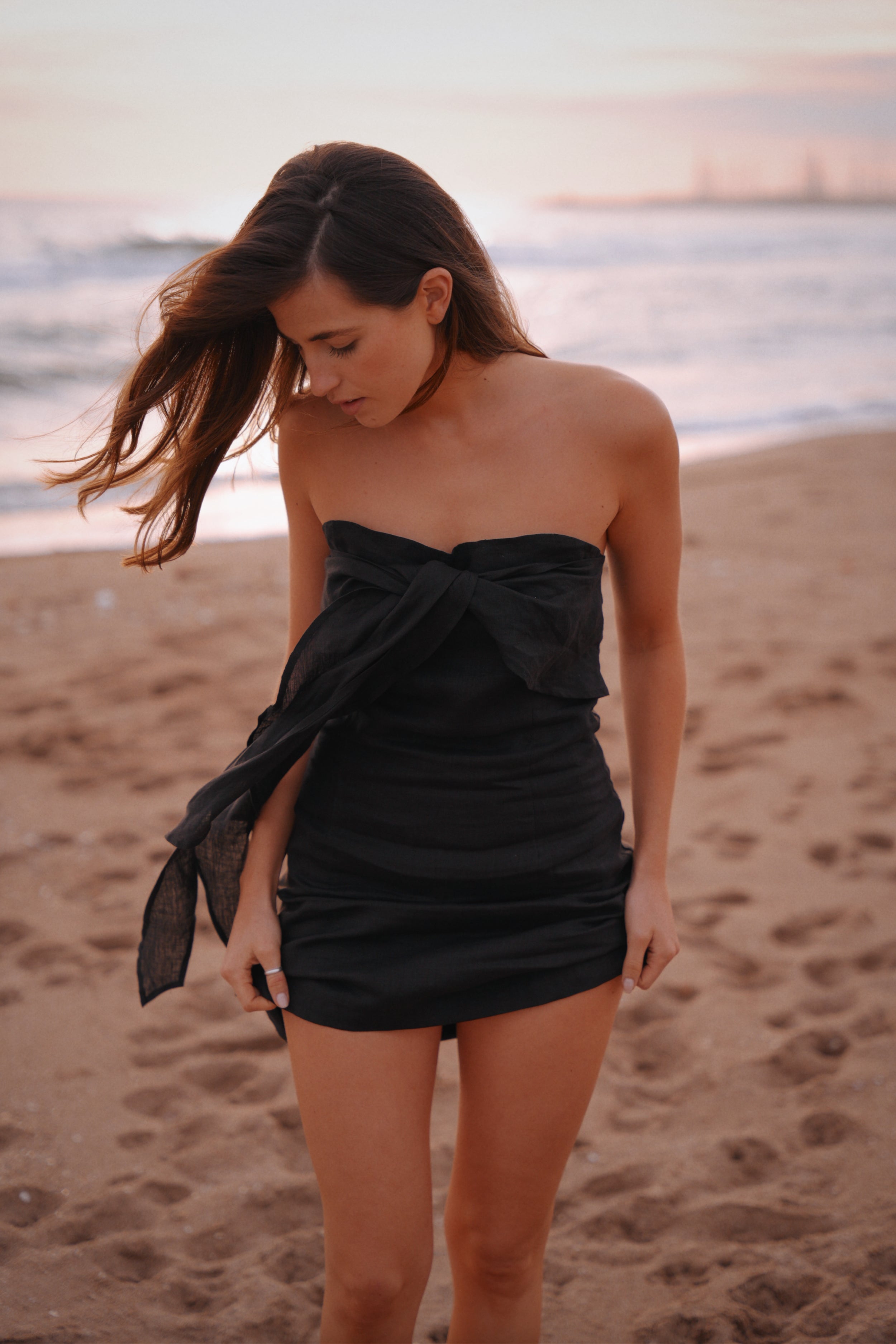 Mini Vestido Rio · Negro