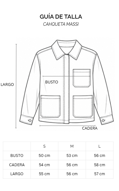 Chaqueta Masi · Nude
