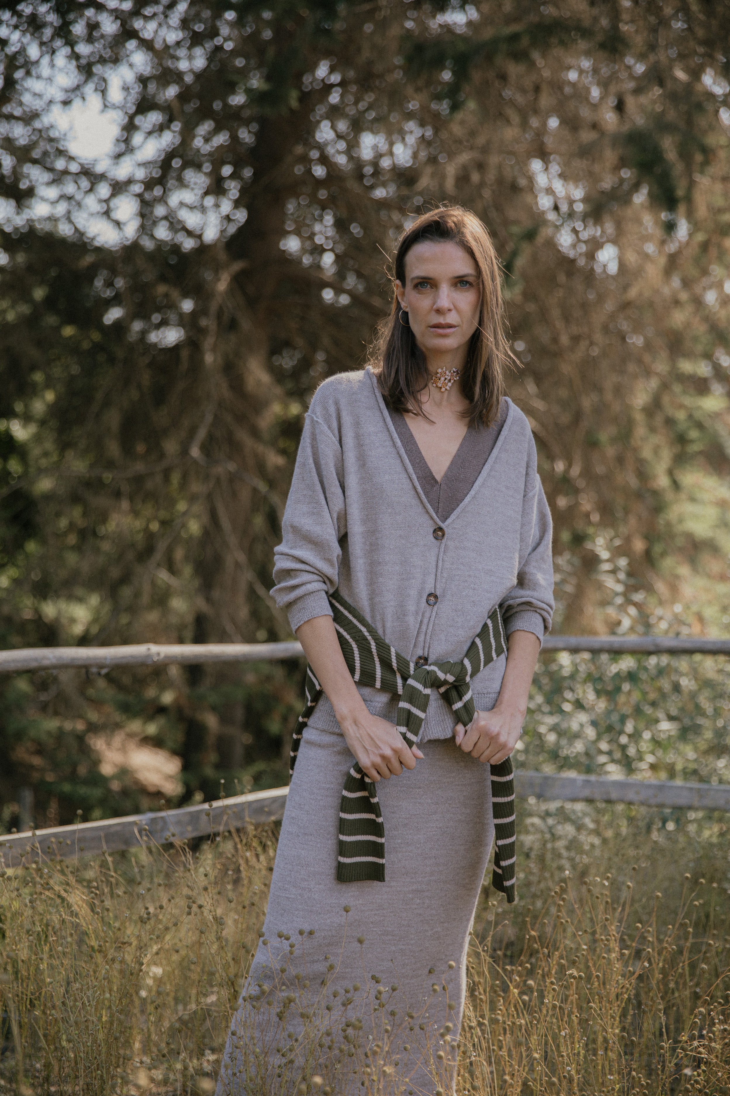 Cardigan Viena · Nacar