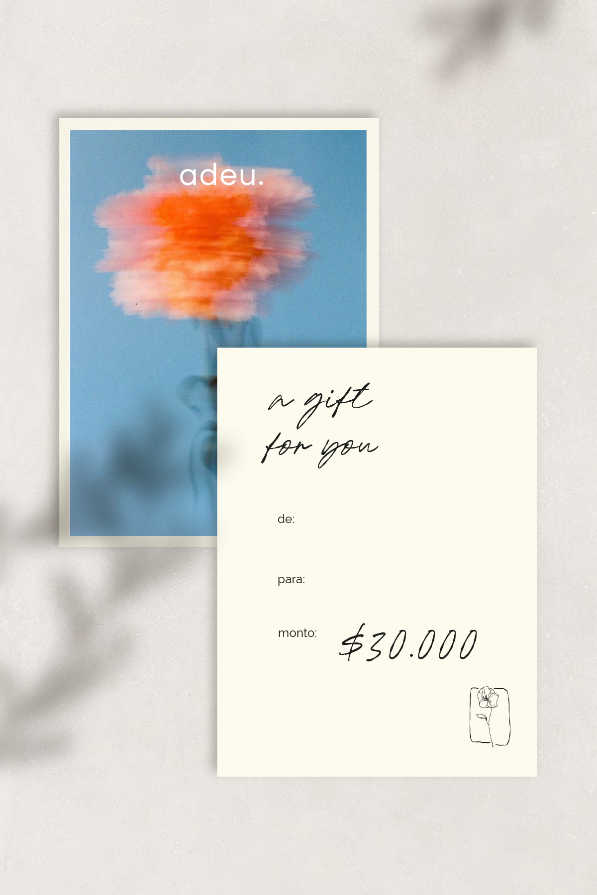 GIFT CARD $30.000