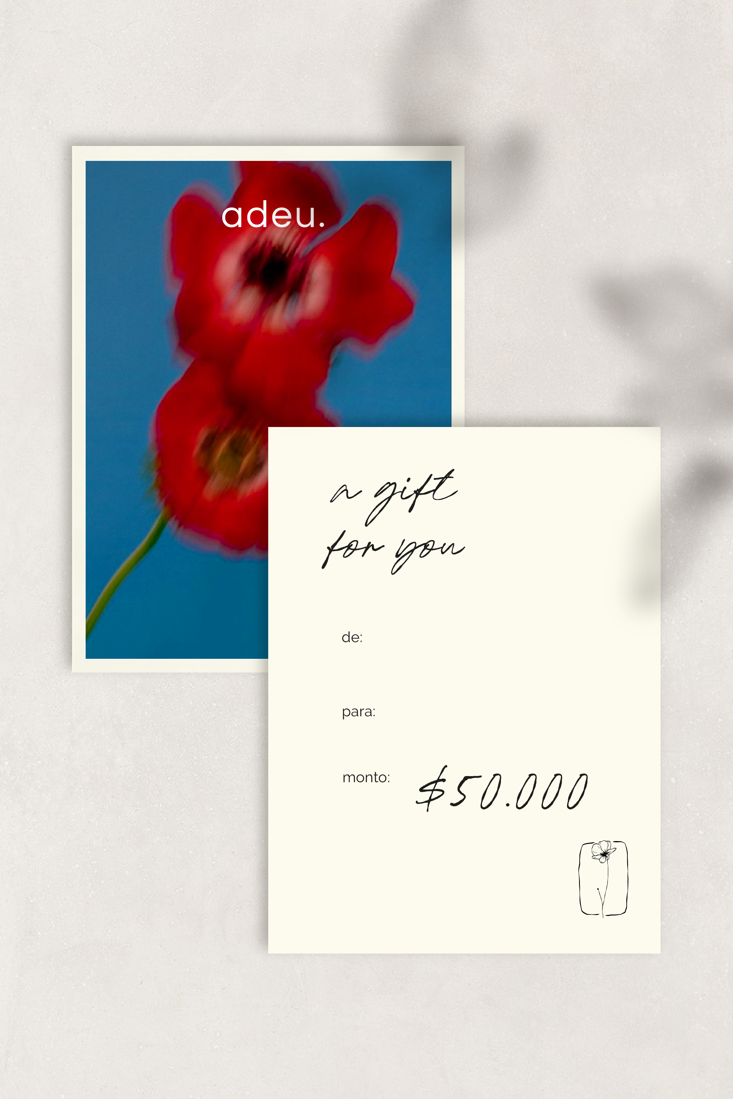 GIFT CARD $50.000