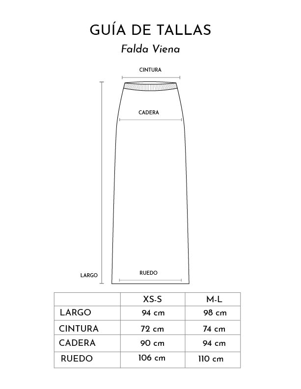 Falda Viena · Cranberry