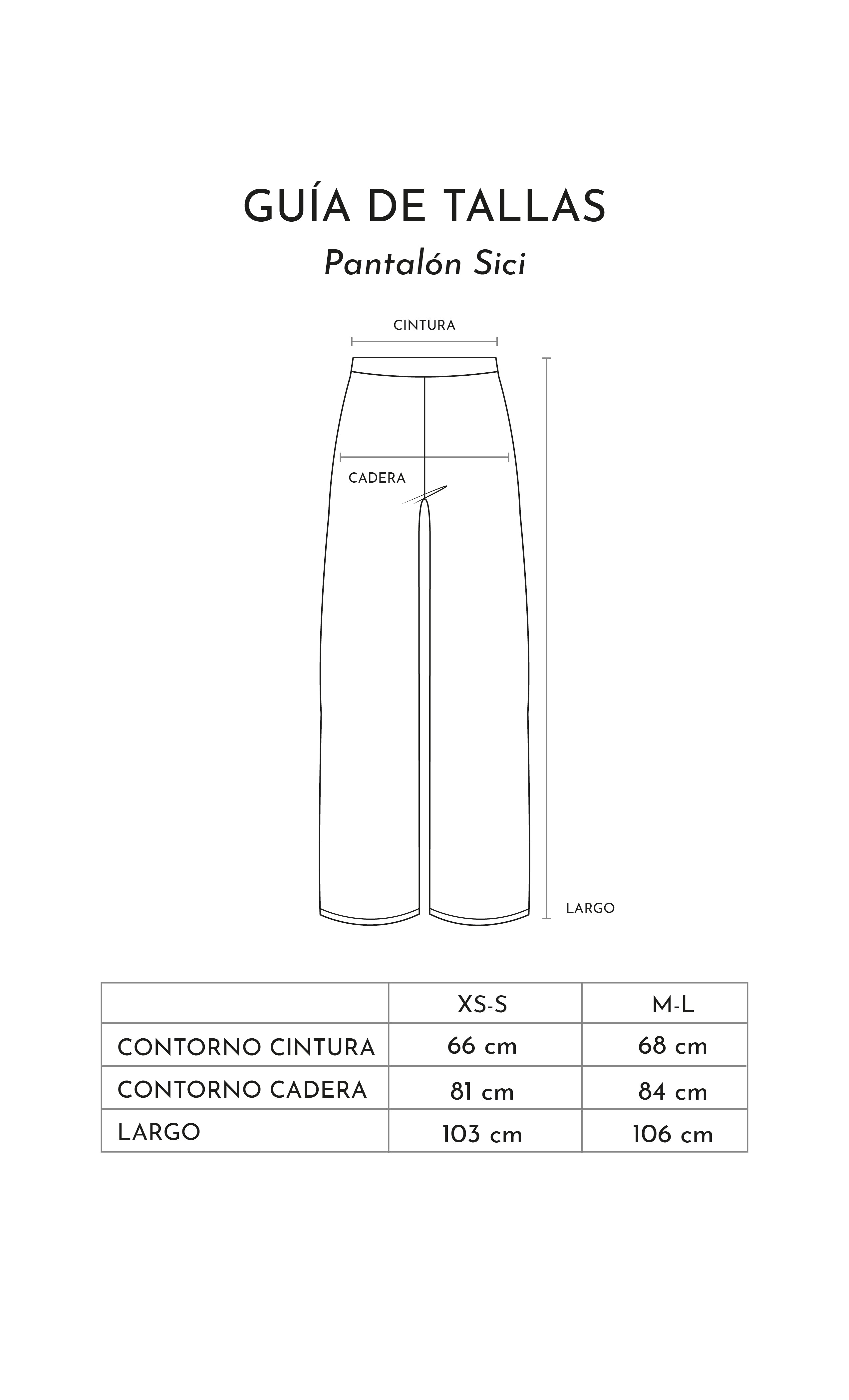 Pantalón Sici · Negro