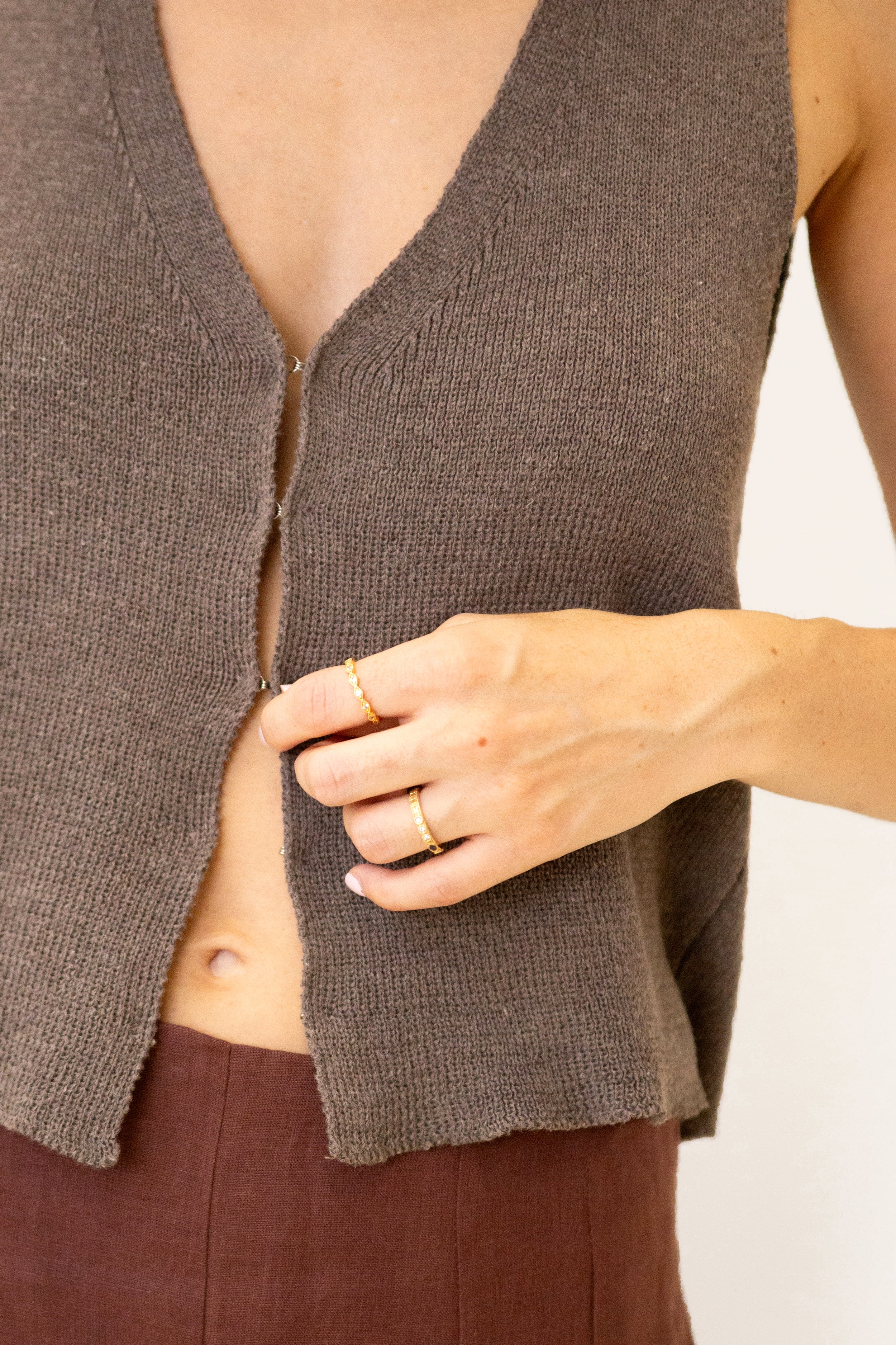 Top Vera · Taupe