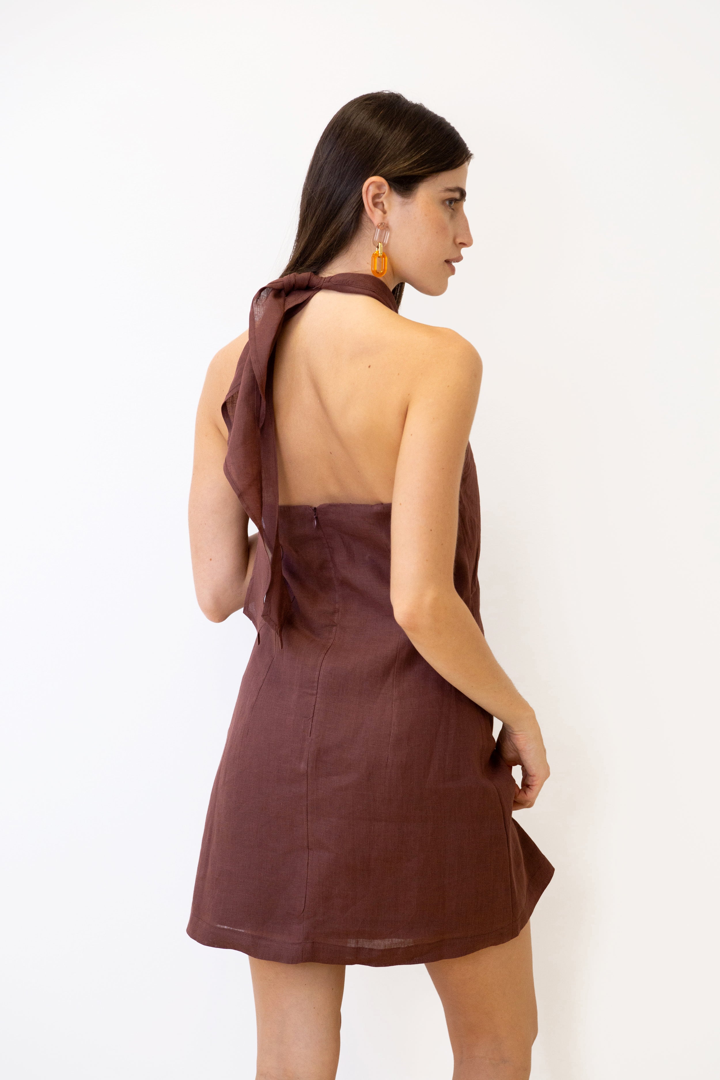 Mini Vestido Rio · Vino