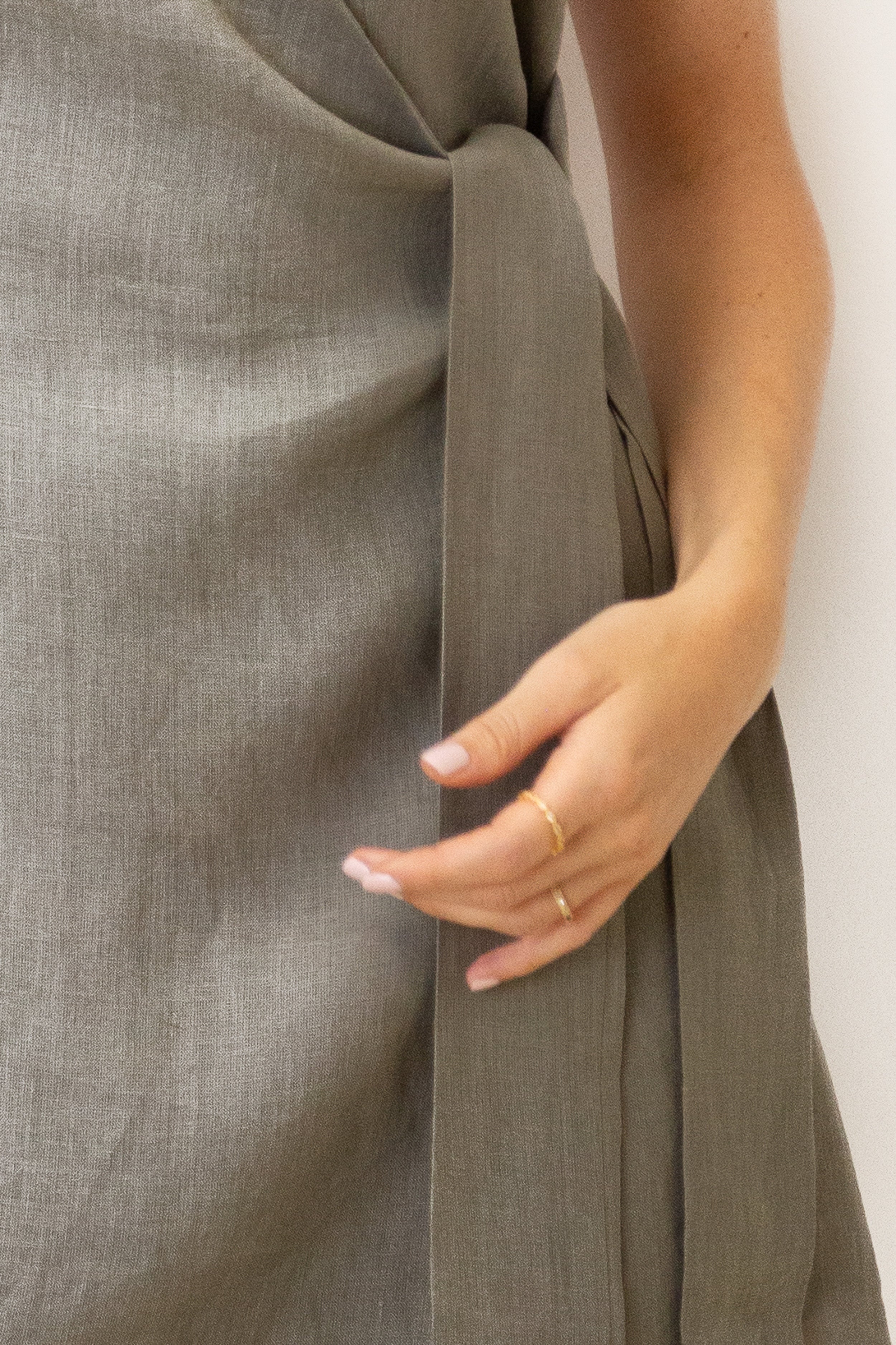 Vestido Milano · Musgo