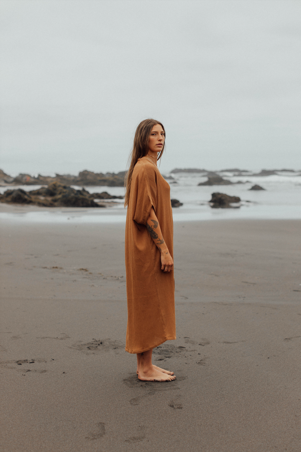 Vestido Uluru · Toffee