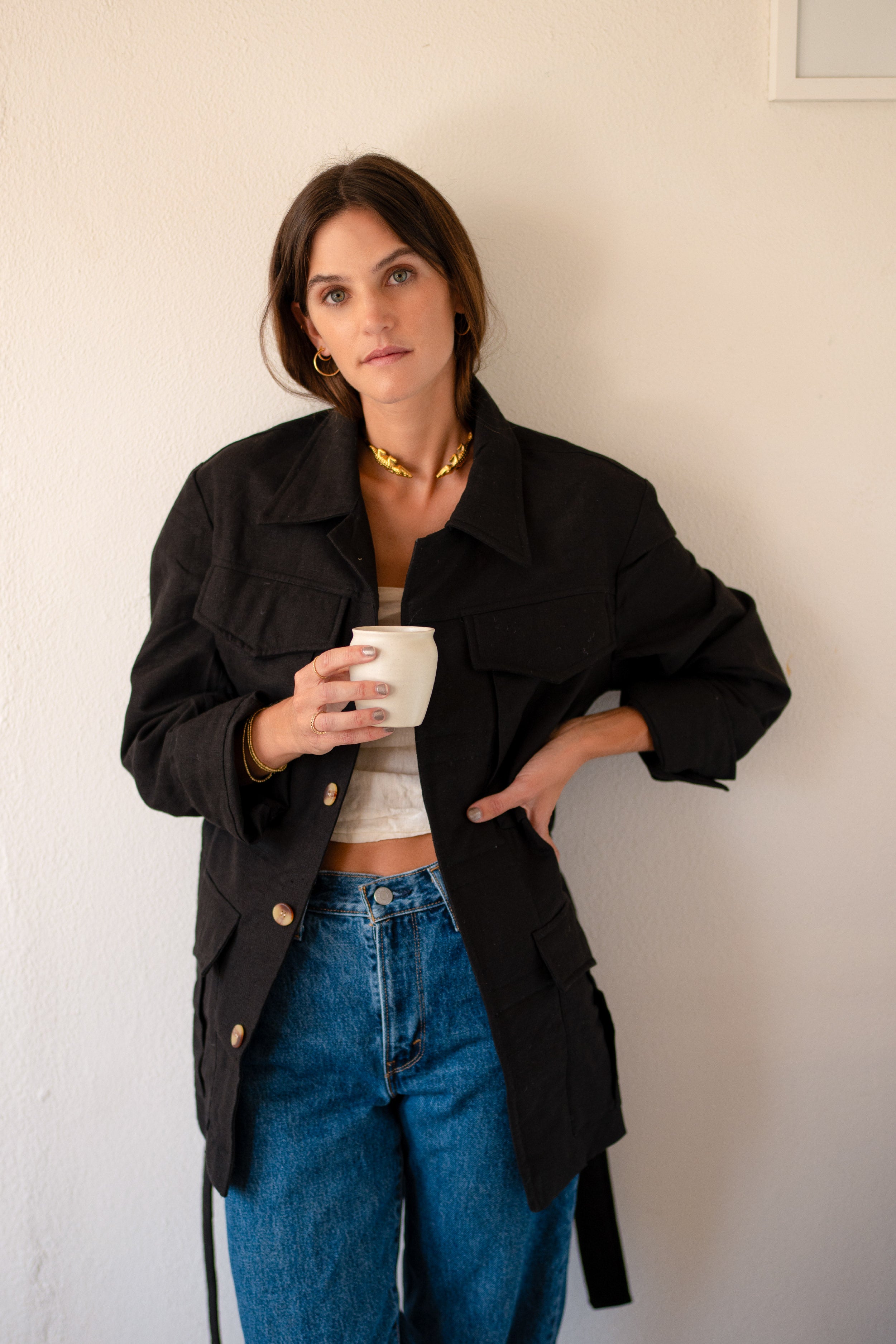 Chaqueta Indi · Negro