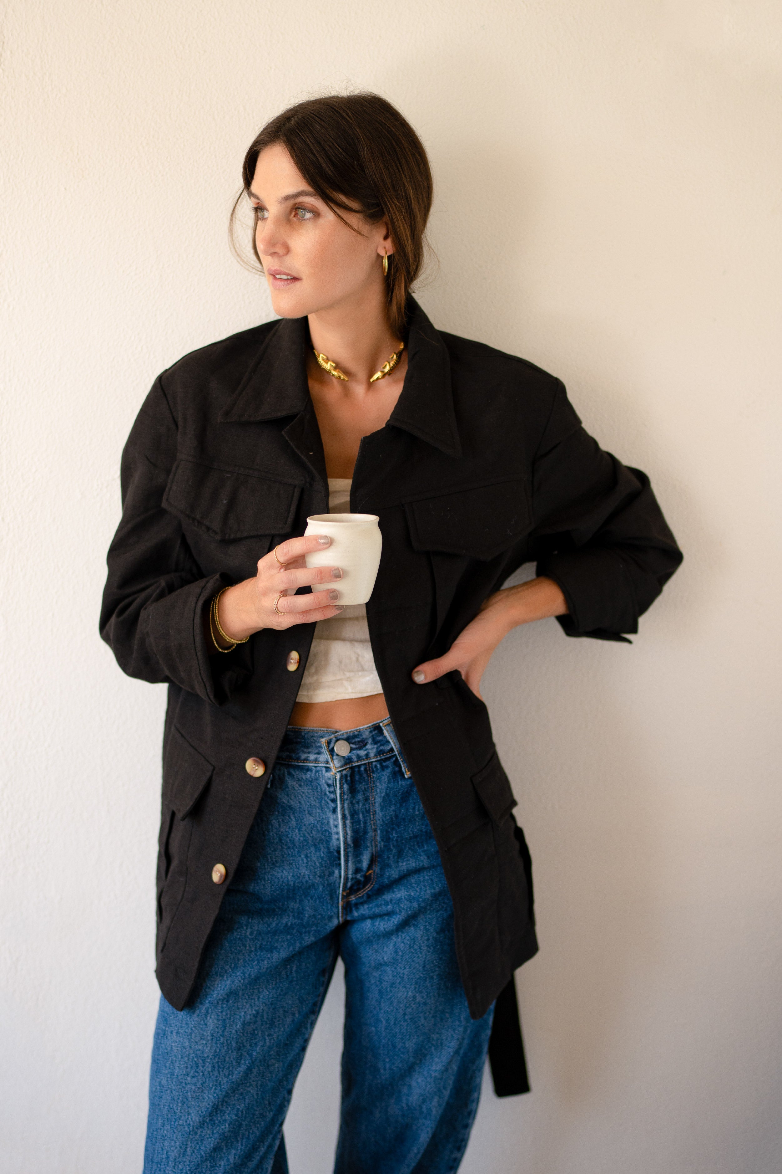 Chaqueta Indi · Negro