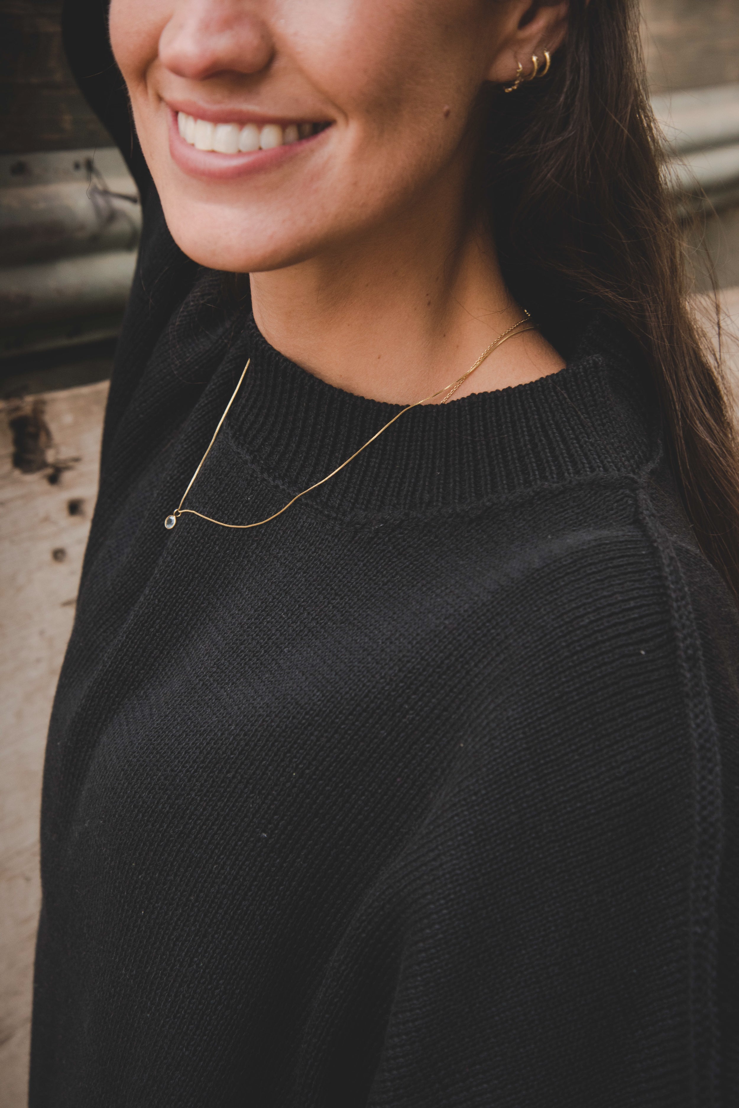 Tejido Cozy · Negro