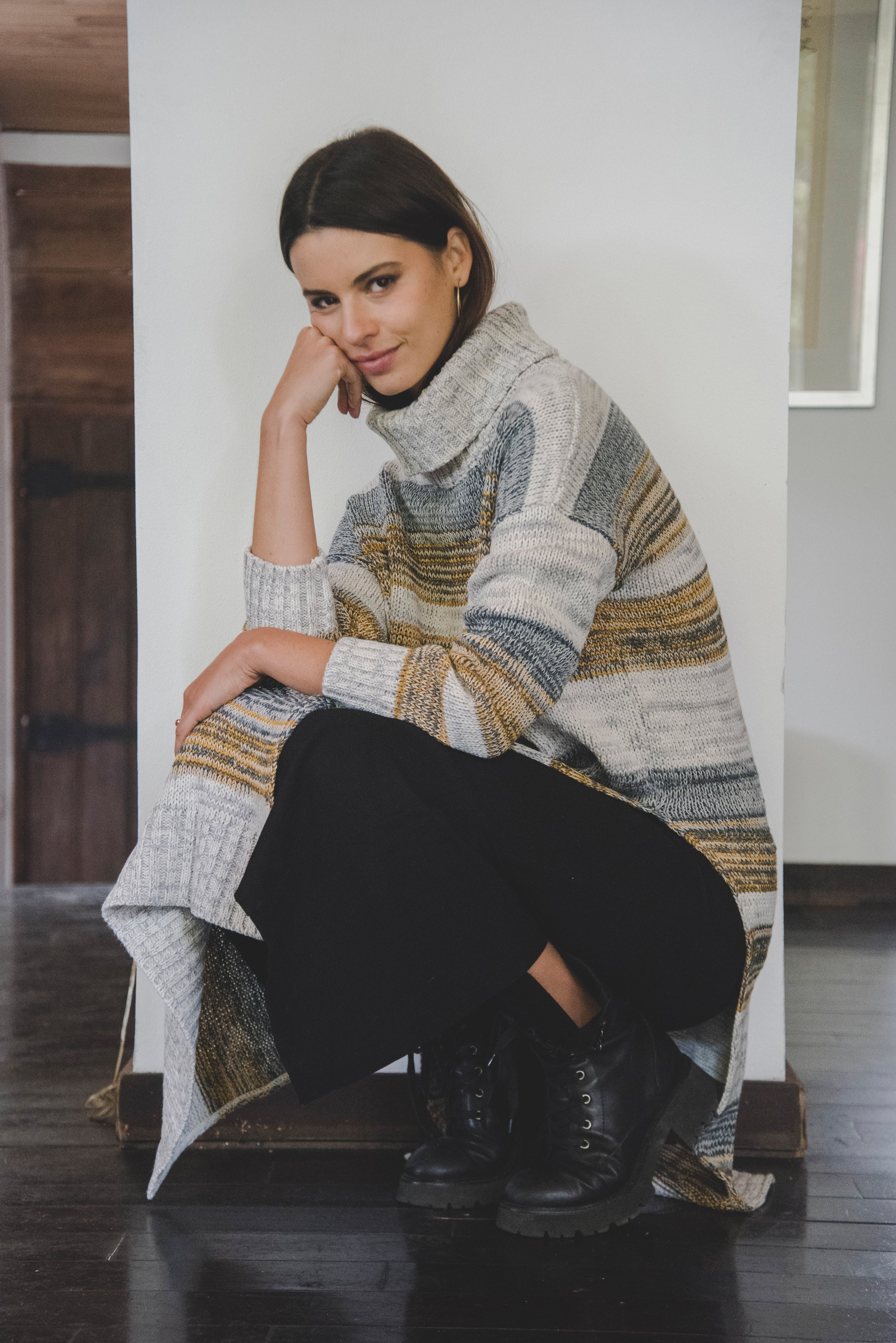 Maxi Tejido Sierra · Mix Mostaza