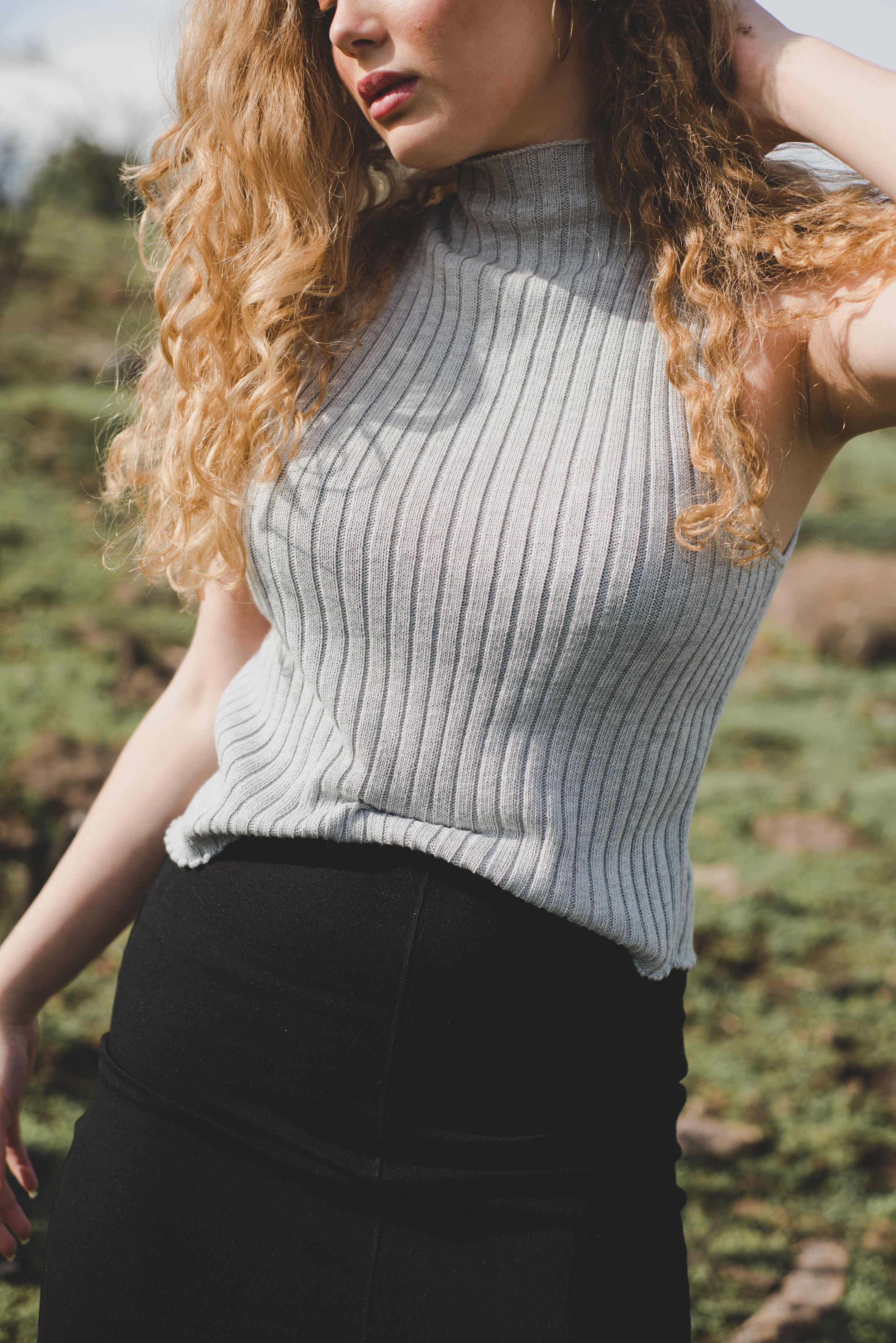 Top Canu · Gris