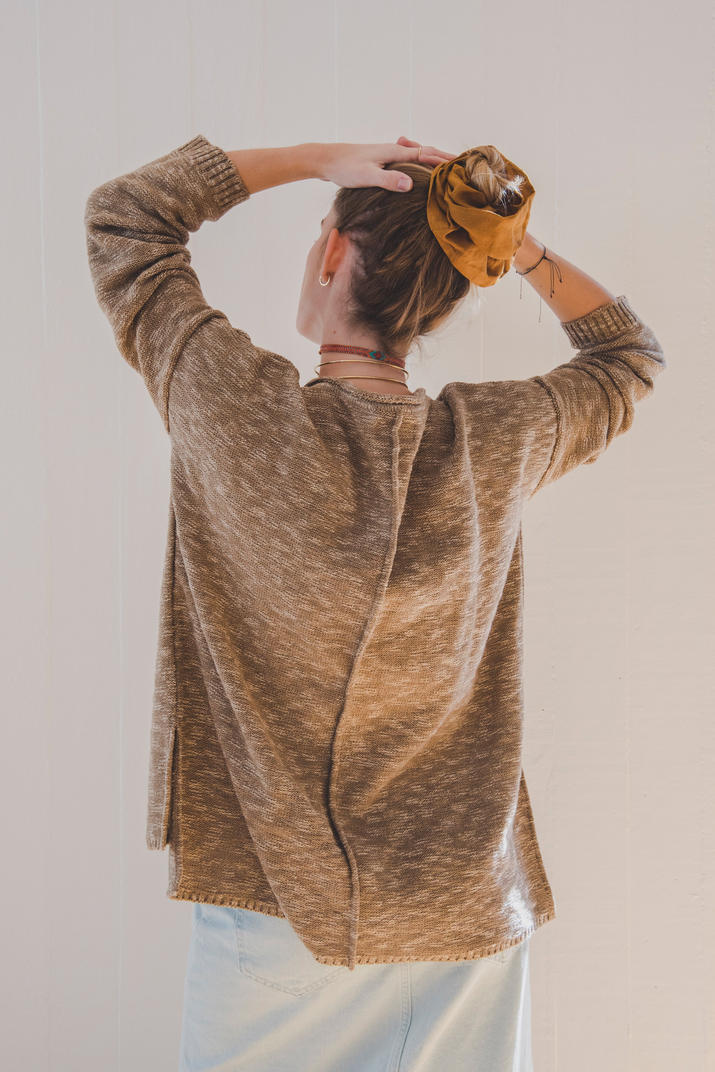 Cardigan Boto · Caramelo