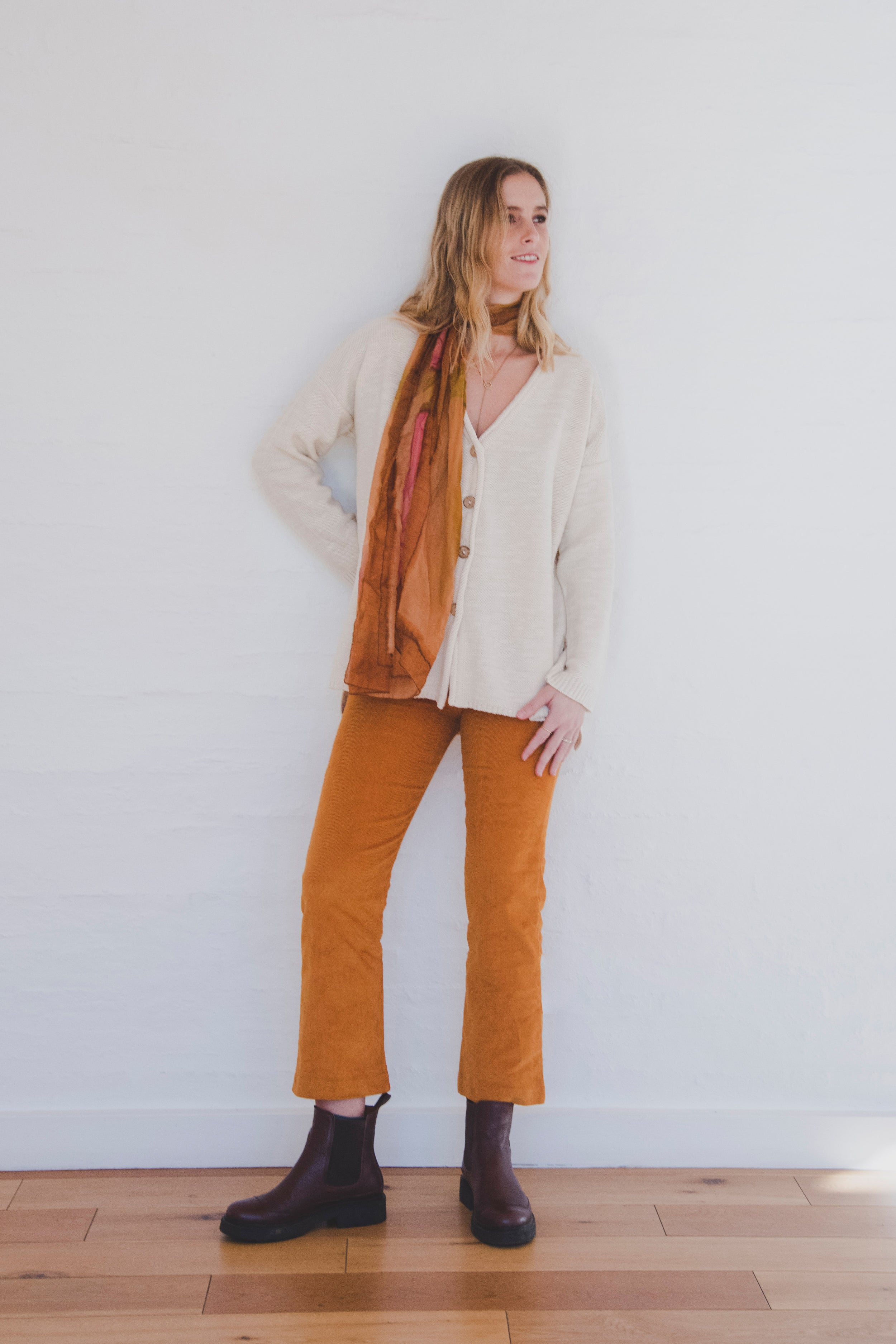 Cardigan Boto · Crudo